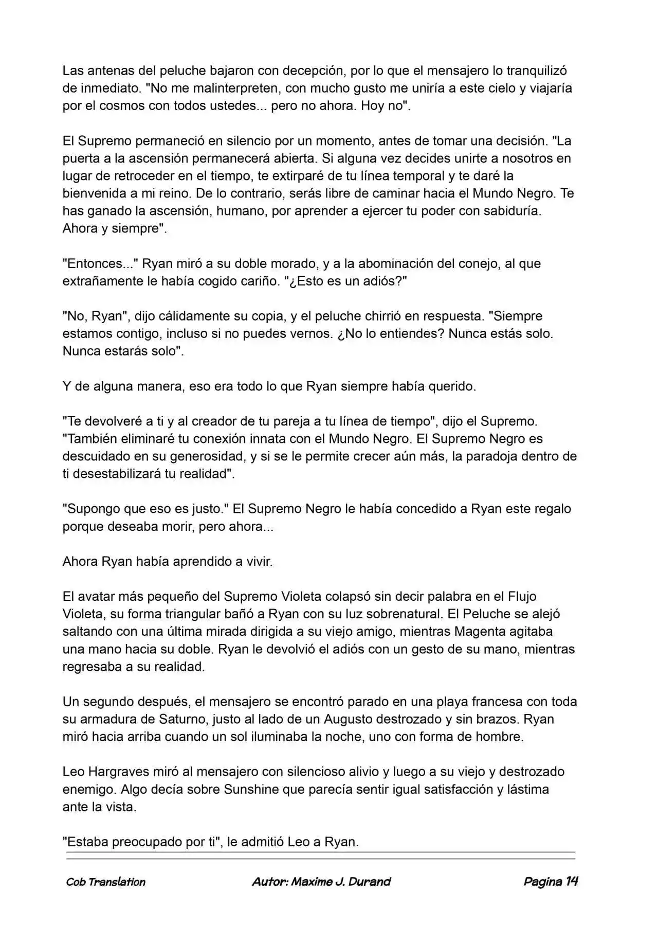 La Partida Perfecta (Novela) - Capítulo 129 - Página 14 - LectorTMOo