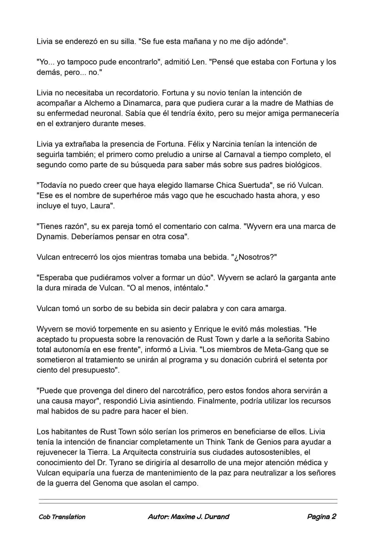 La Partida Perfecta (Novela) - Capítulo 130 - Página 2 - LectorTMOo