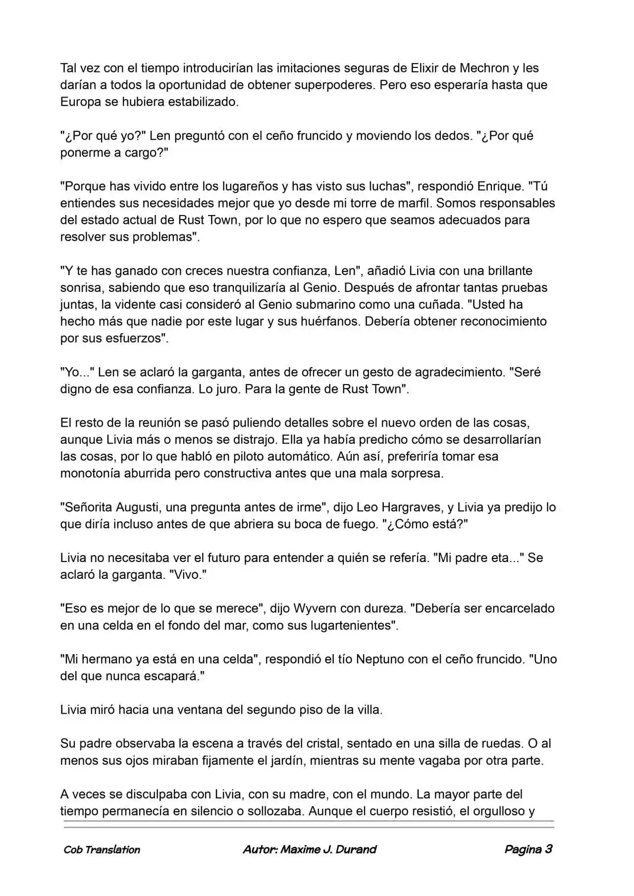 La Partida Perfecta (Novela) - Capítulo 130 - Página 3 - LectorTMOo