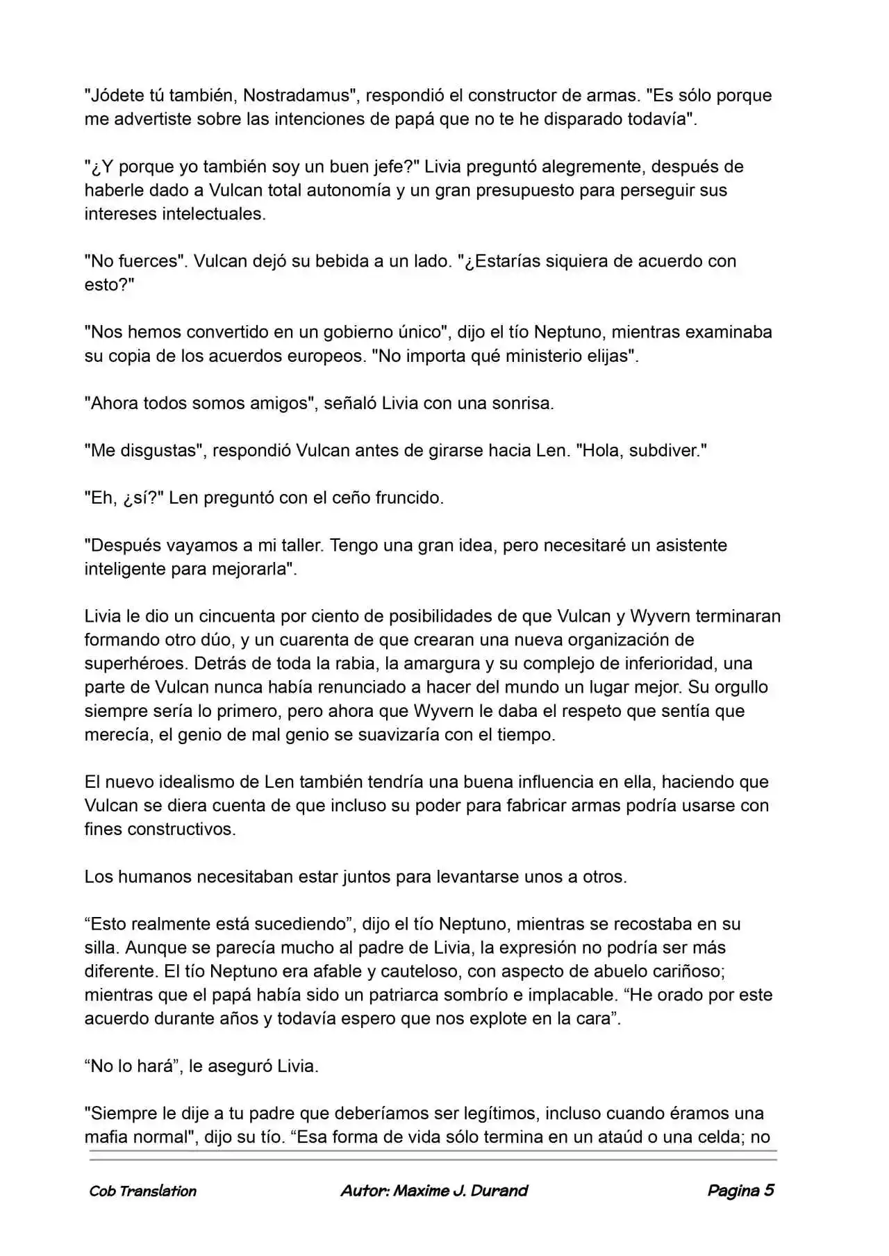 La Partida Perfecta (Novela) - Capítulo 130 - Página 5 - LectorTMOo