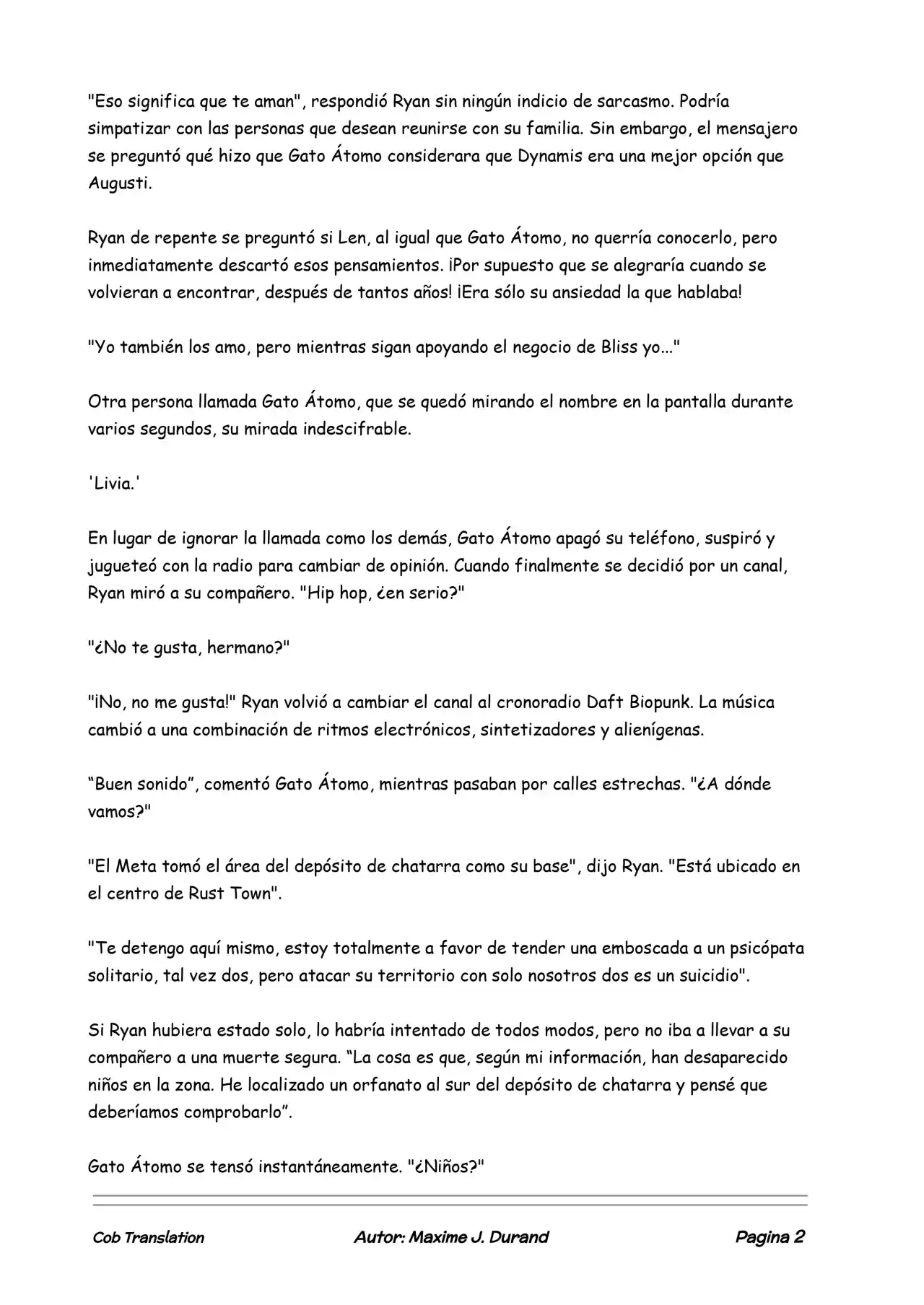 La Partida Perfecta (Novela) - Capítulo 14 - Página 2 - LectorTMOo
