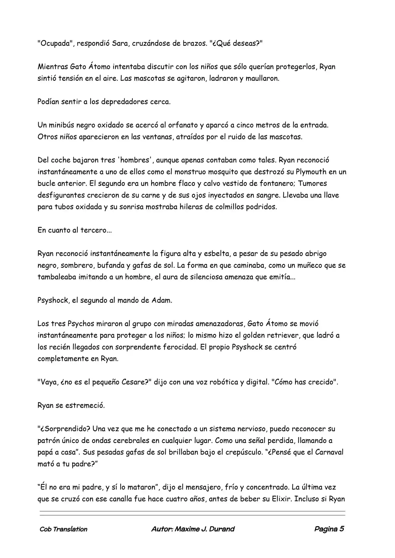 La Partida Perfecta (Novela) - Capítulo 14 - Página 5 - LectorTMOo