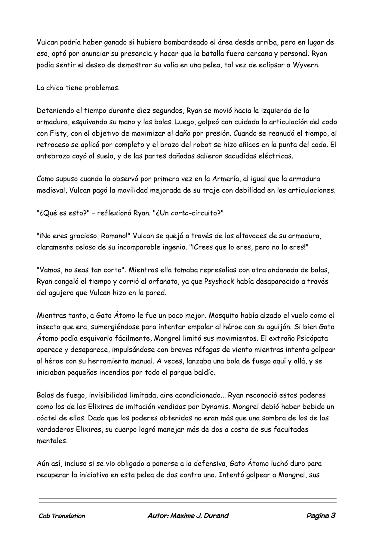 La Partida Perfecta (Novela) - Capítulo 15 - Página 3 - LectorTMOo