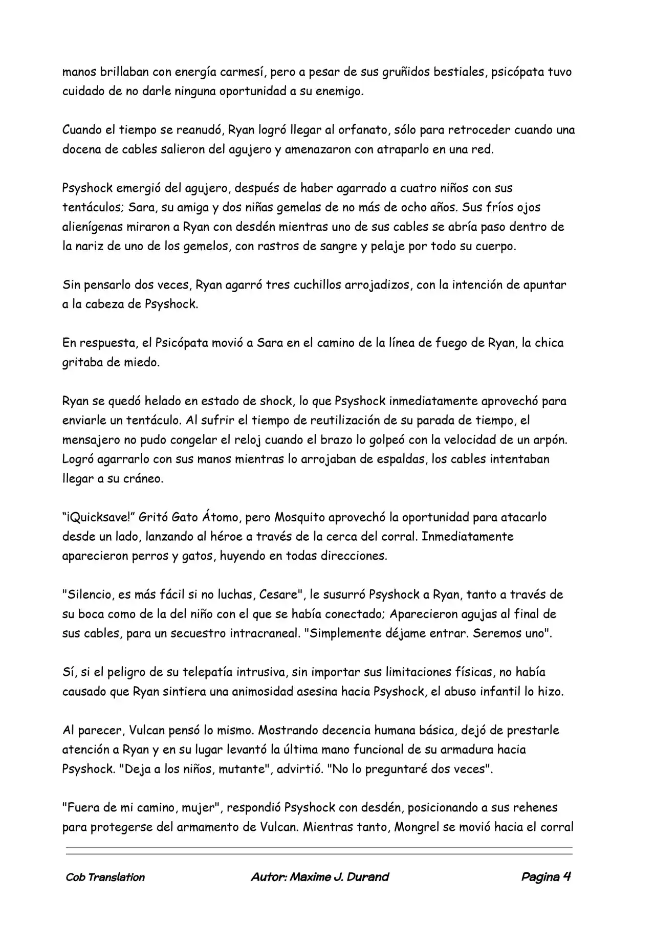 La Partida Perfecta (Novela) - Capítulo 15 - Página 4 - LectorTMOo