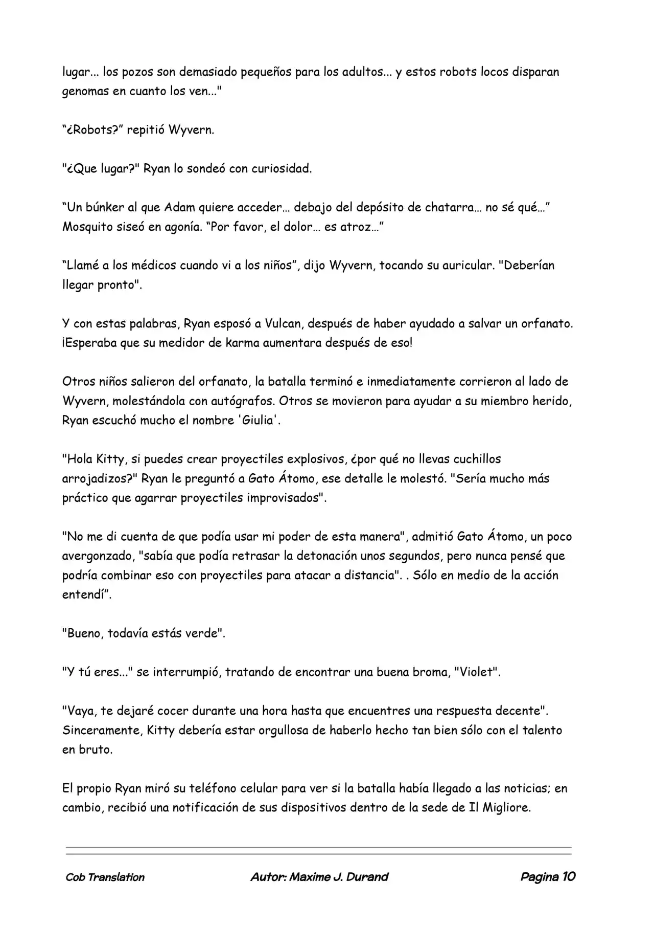 La Partida Perfecta (Novela) - Capítulo 15 - Página 10 - LectorTMOo