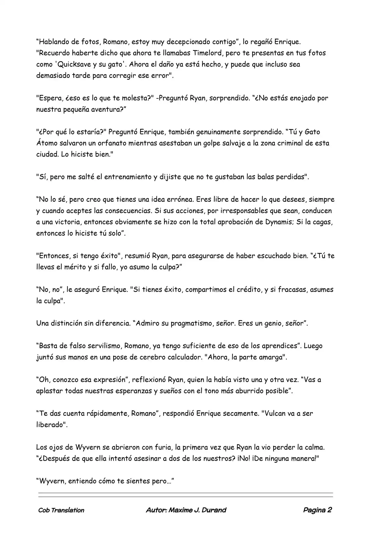 La Partida Perfecta (Novela) - Capítulo 16 - Página 2 - LectorTMOo