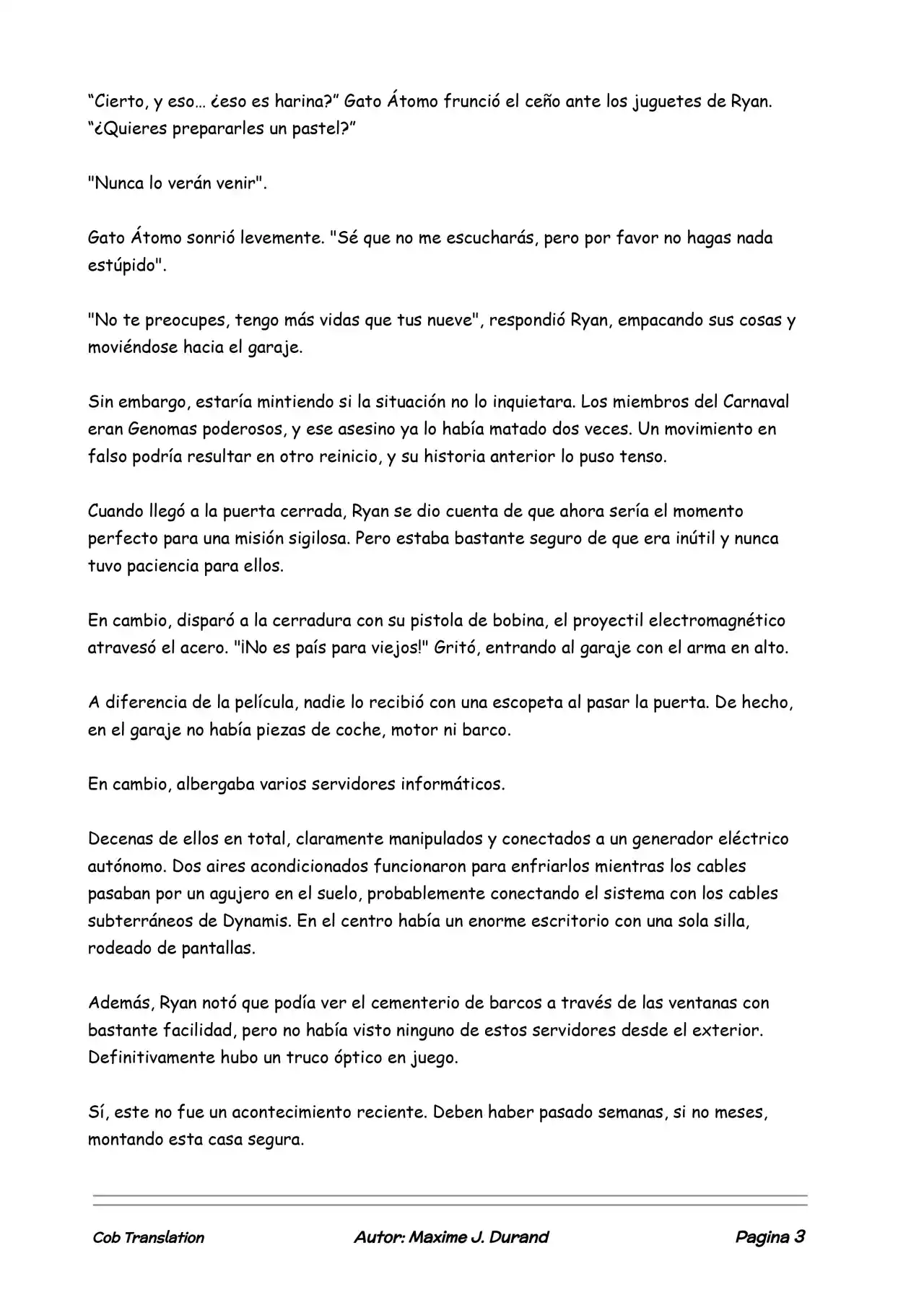 La Partida Perfecta (Novela) - Capítulo 17 - Página 3 - LectorTMOo