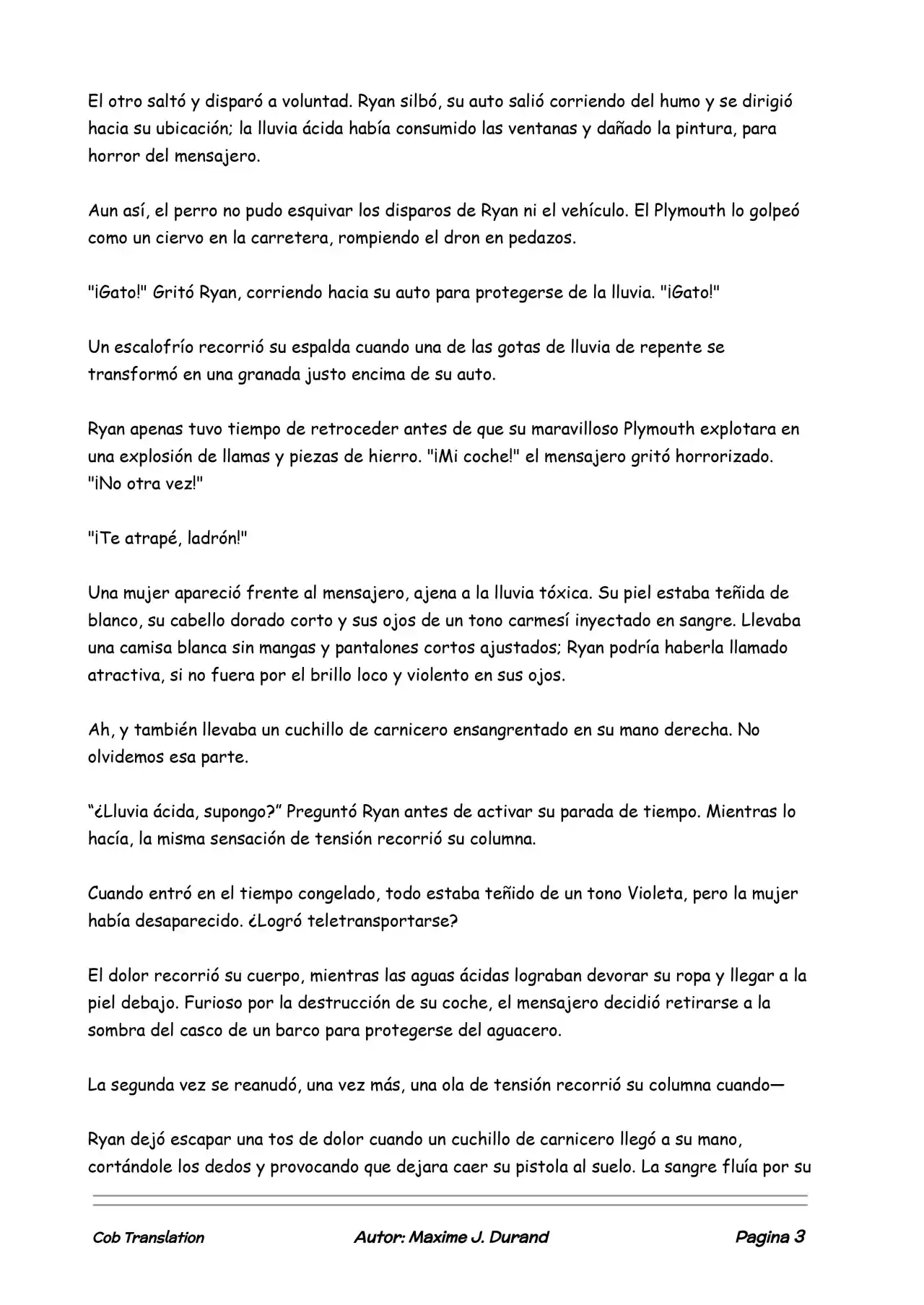 La Partida Perfecta (Novela) - Capítulo 18 - Página 3 - LectorTMOo