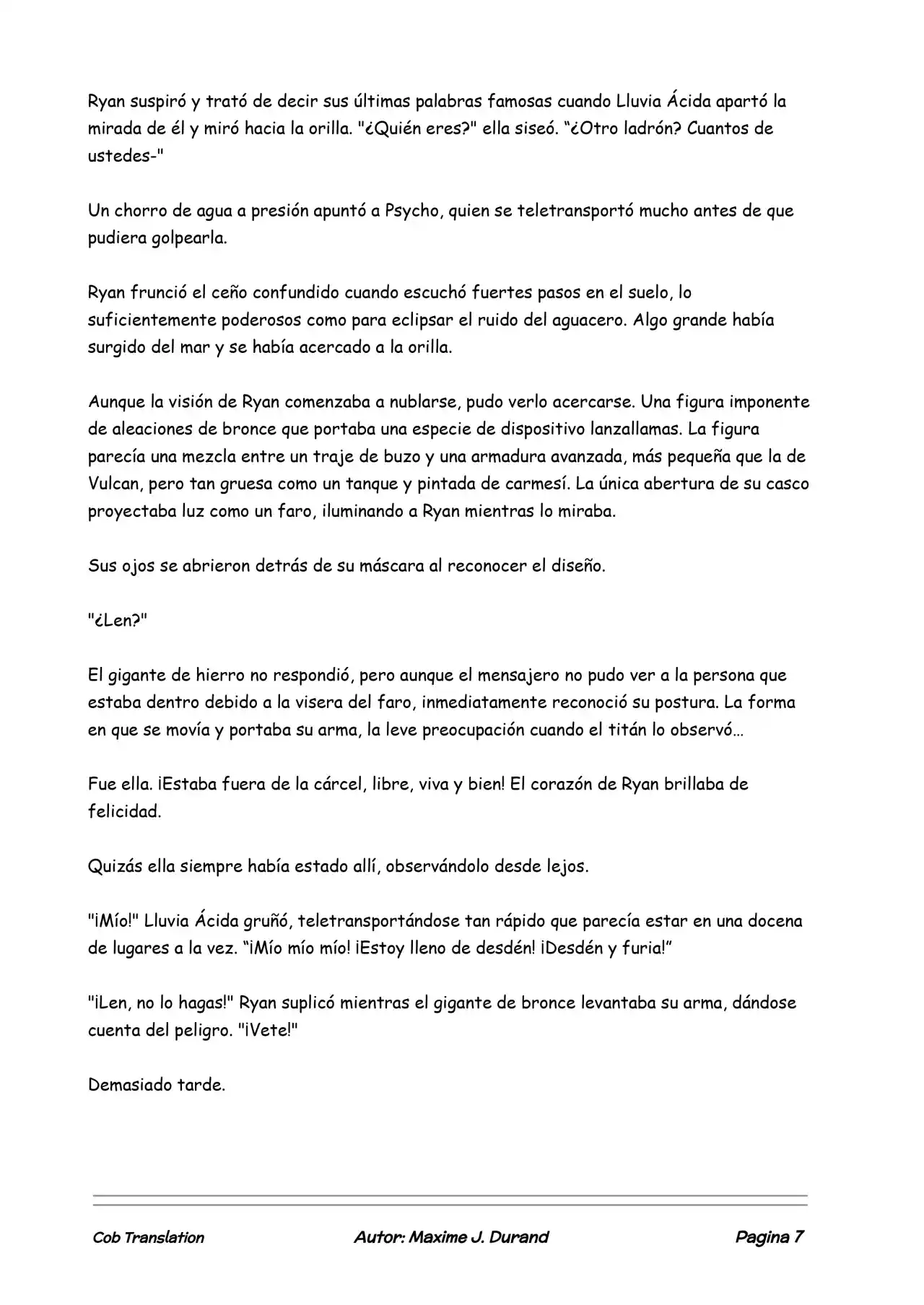 La Partida Perfecta (Novela) - Capítulo 18 - Página 7 - LectorTMOo