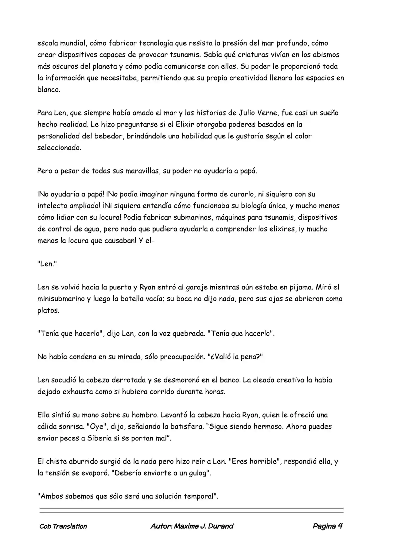 La Partida Perfecta (Novela) - Capítulo 20 - Página 4 - LectorTMOo