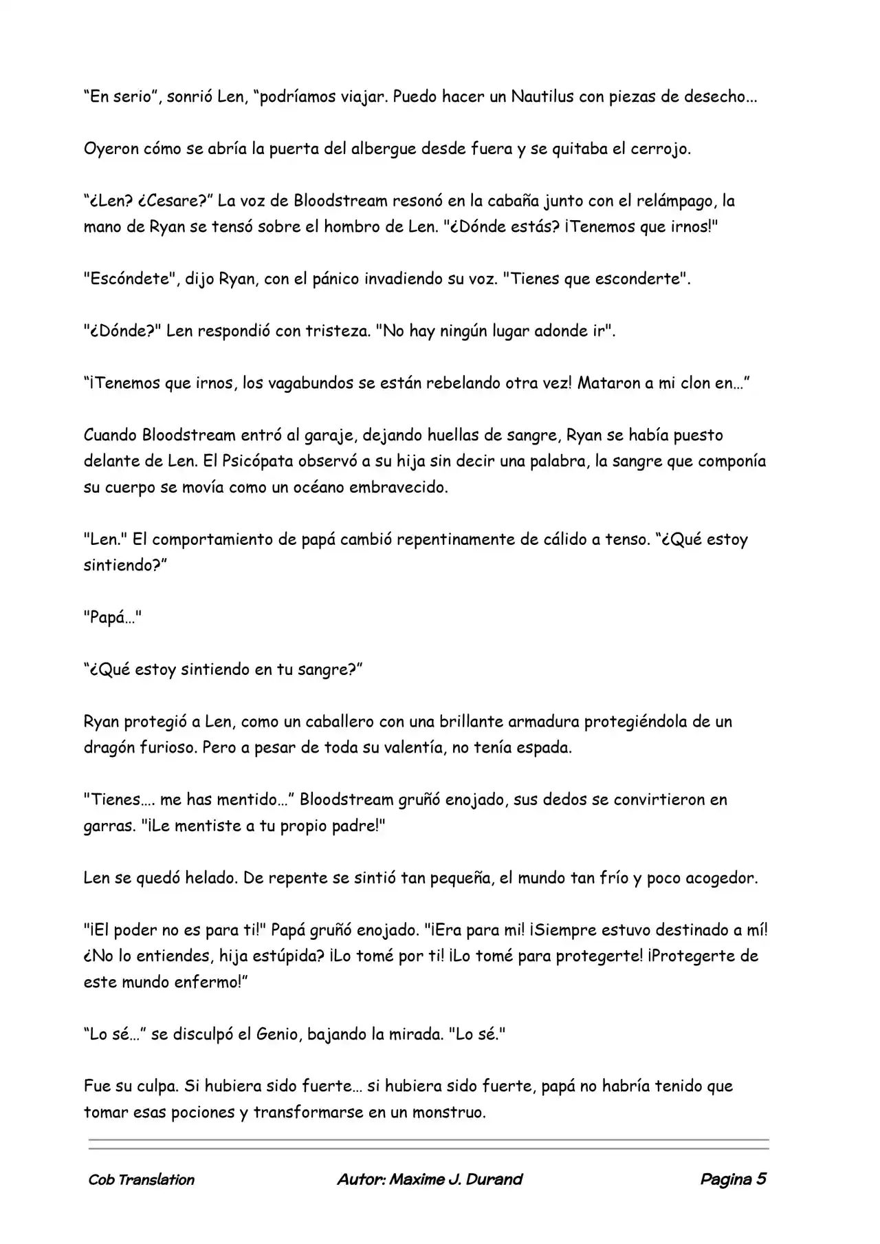 La Partida Perfecta (Novela) - Capítulo 20 - Página 5 - LectorTMOo