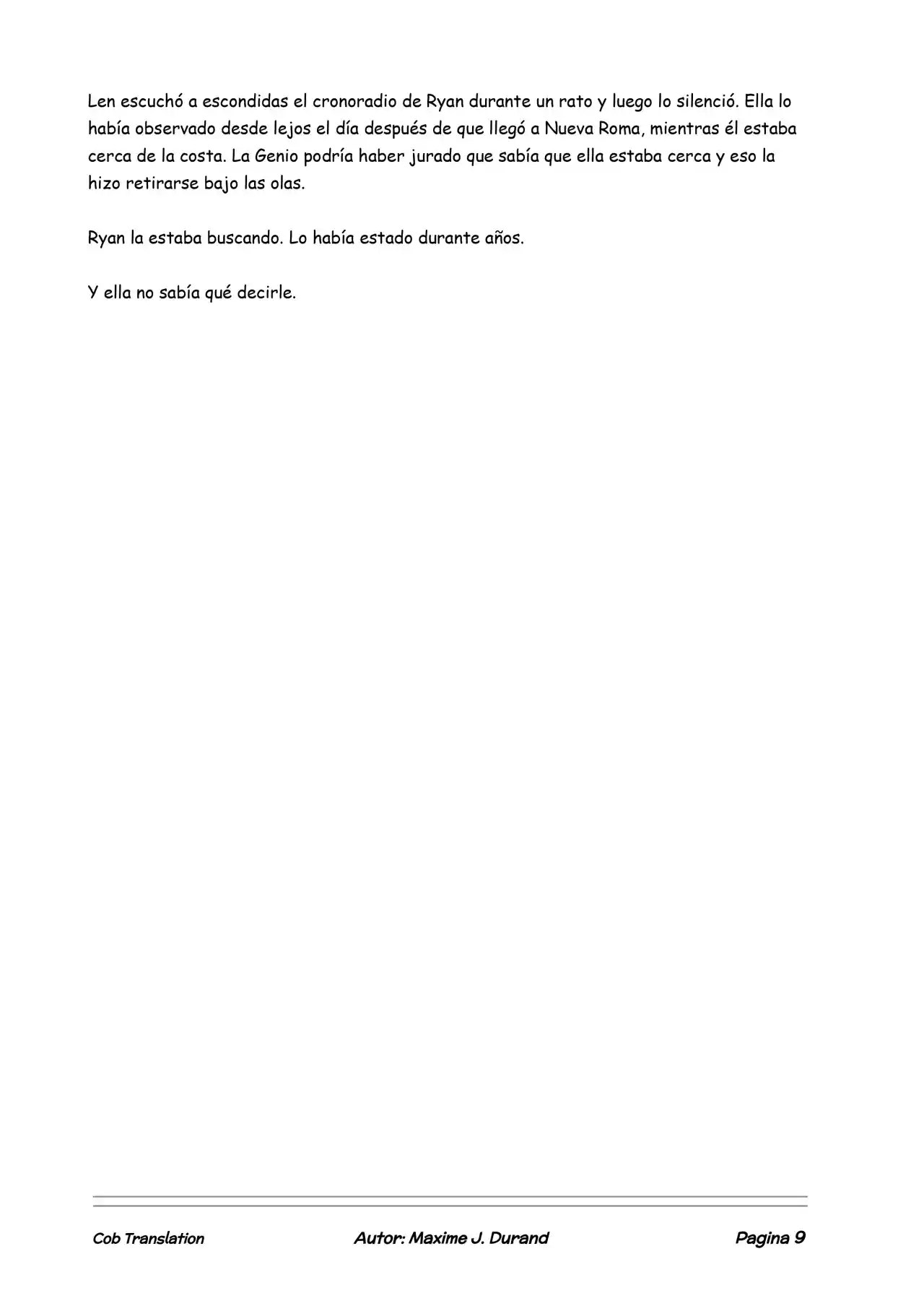 La Partida Perfecta (Novela) - Capítulo 20 - Página 9 - LectorTMOo
