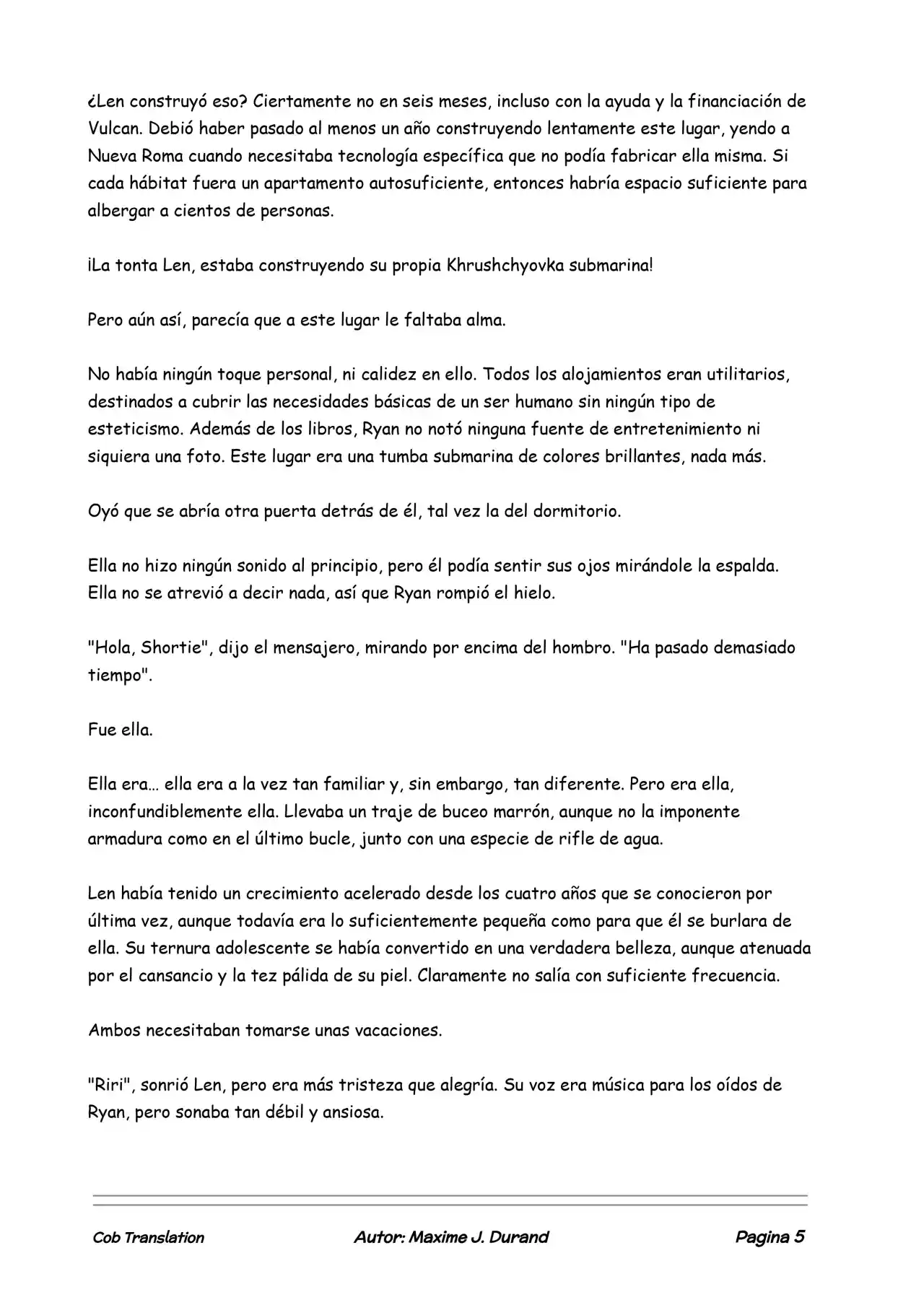 La Partida Perfecta (Novela) - Capítulo 23 - Página 5 - LectorTMOo