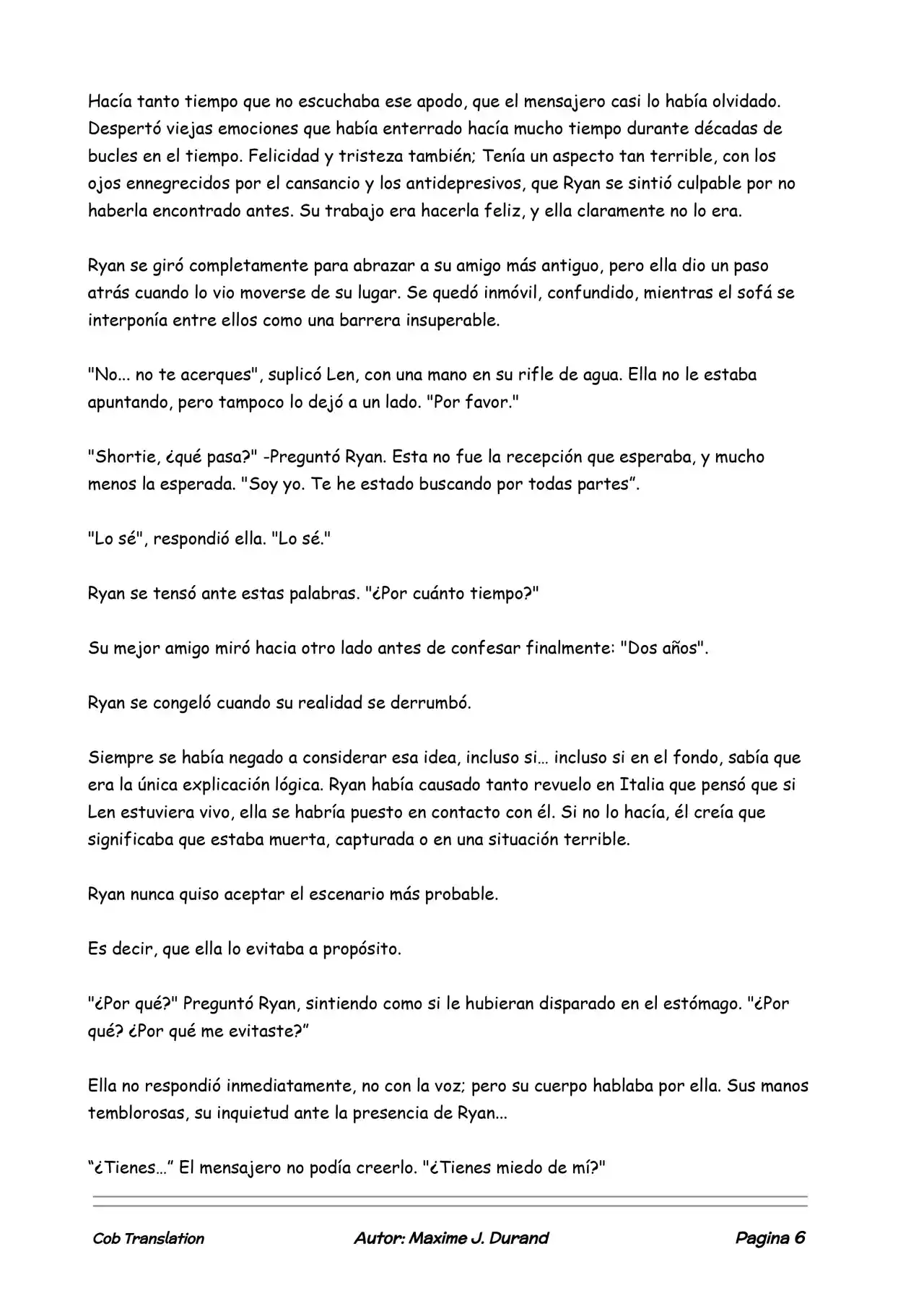 La Partida Perfecta (Novela) - Capítulo 23 - Página 6 - LectorTMOo