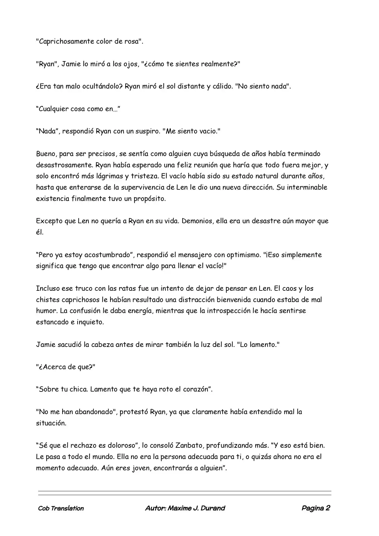 La Partida Perfecta (Novela) - Capítulo 24 - Página 2 - LectorTMOo