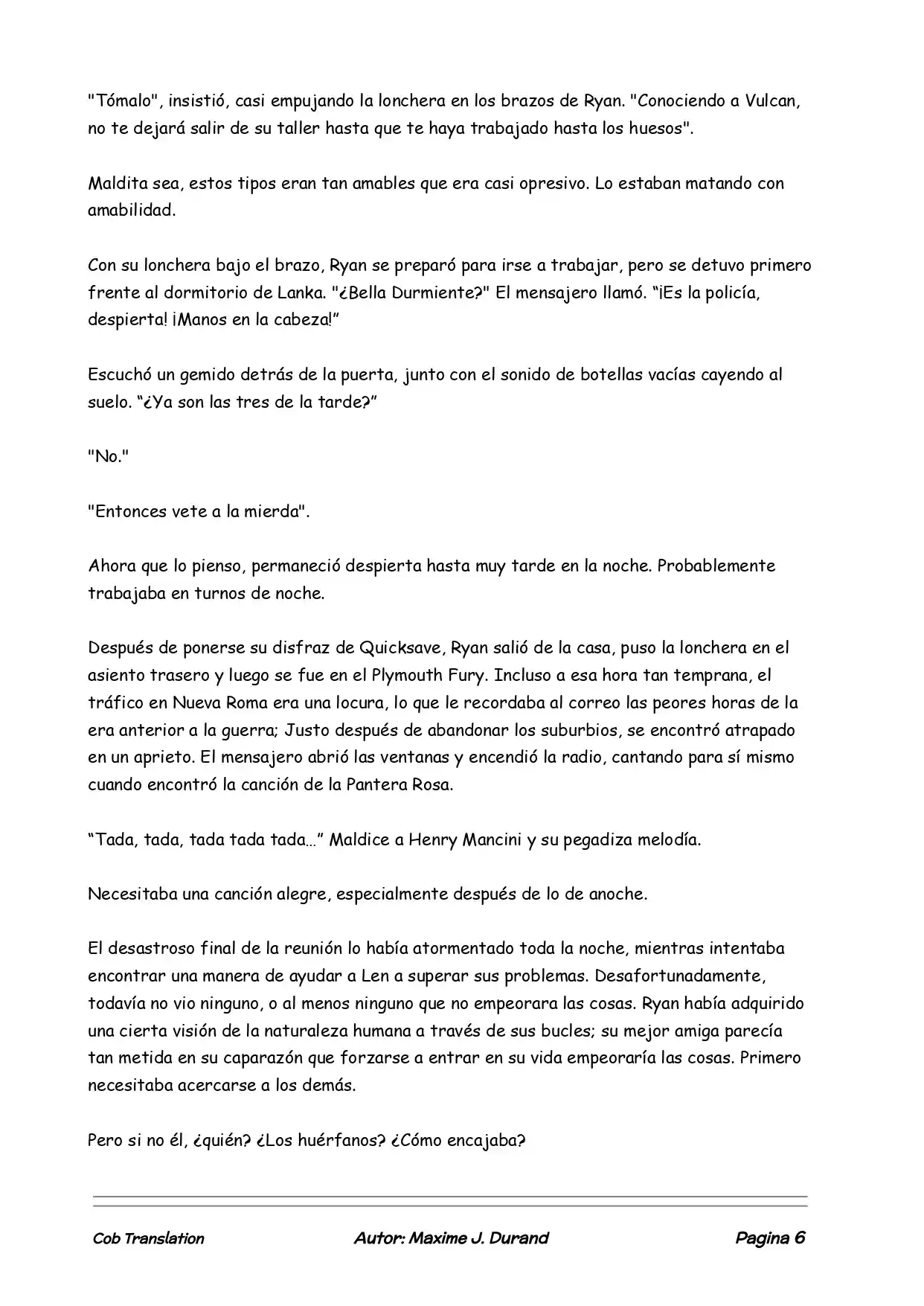 La Partida Perfecta (Novela) - Capítulo 24 - Página 6 - LectorTMOo