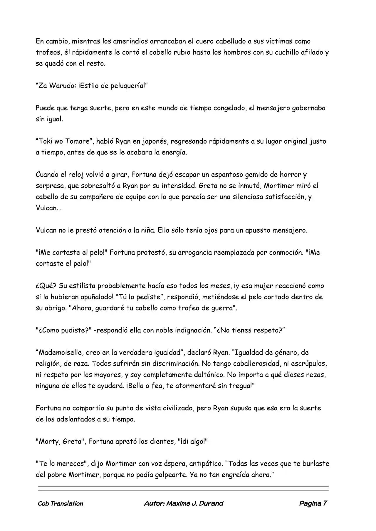 La Partida Perfecta (Novela) - Capítulo 25 - Página 7 - LectorTMOo
