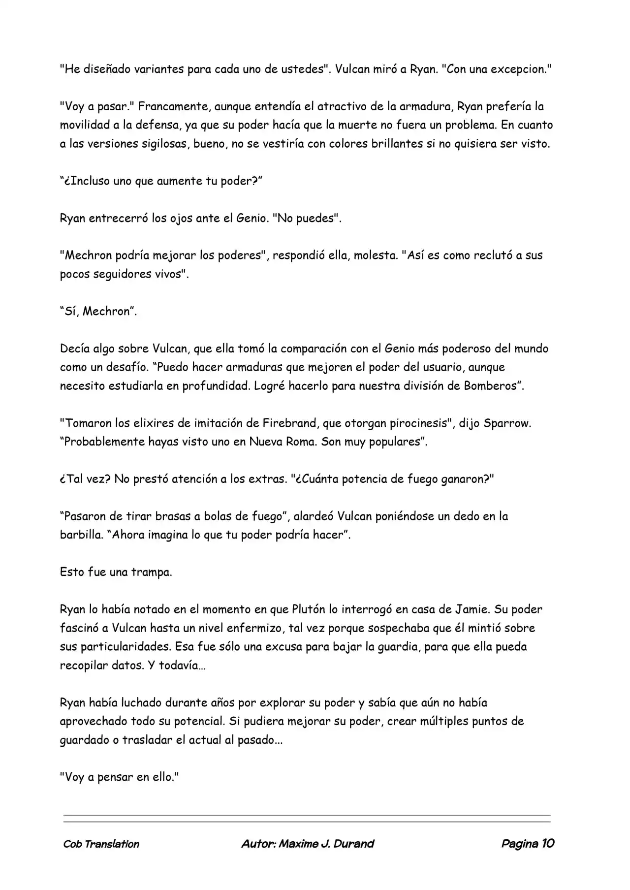 La Partida Perfecta (Novela) - Capítulo 25 - Página 10 - LectorTMOo