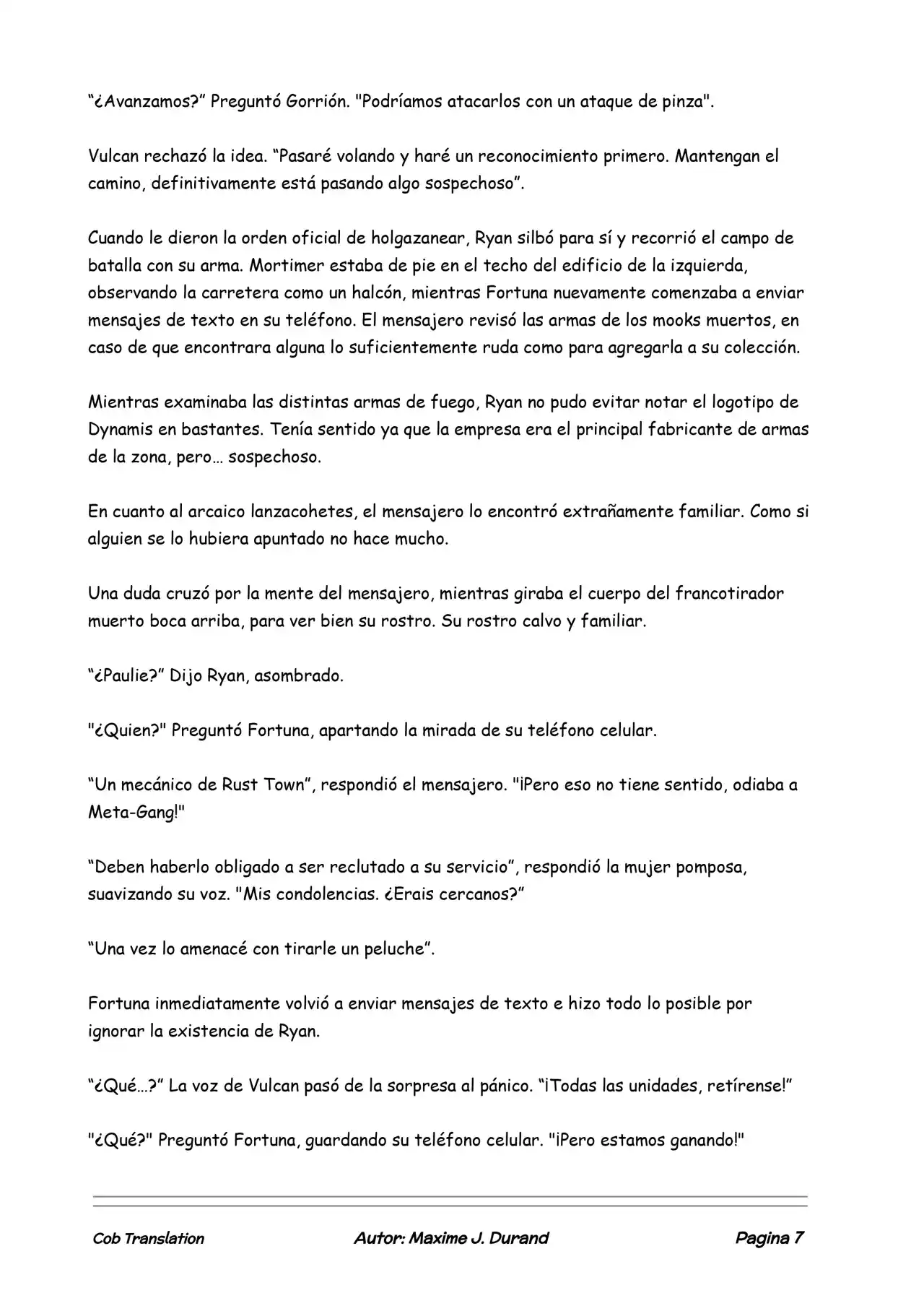 La Partida Perfecta (Novela) - Capítulo 26 - Página 7 - LectorTMOo