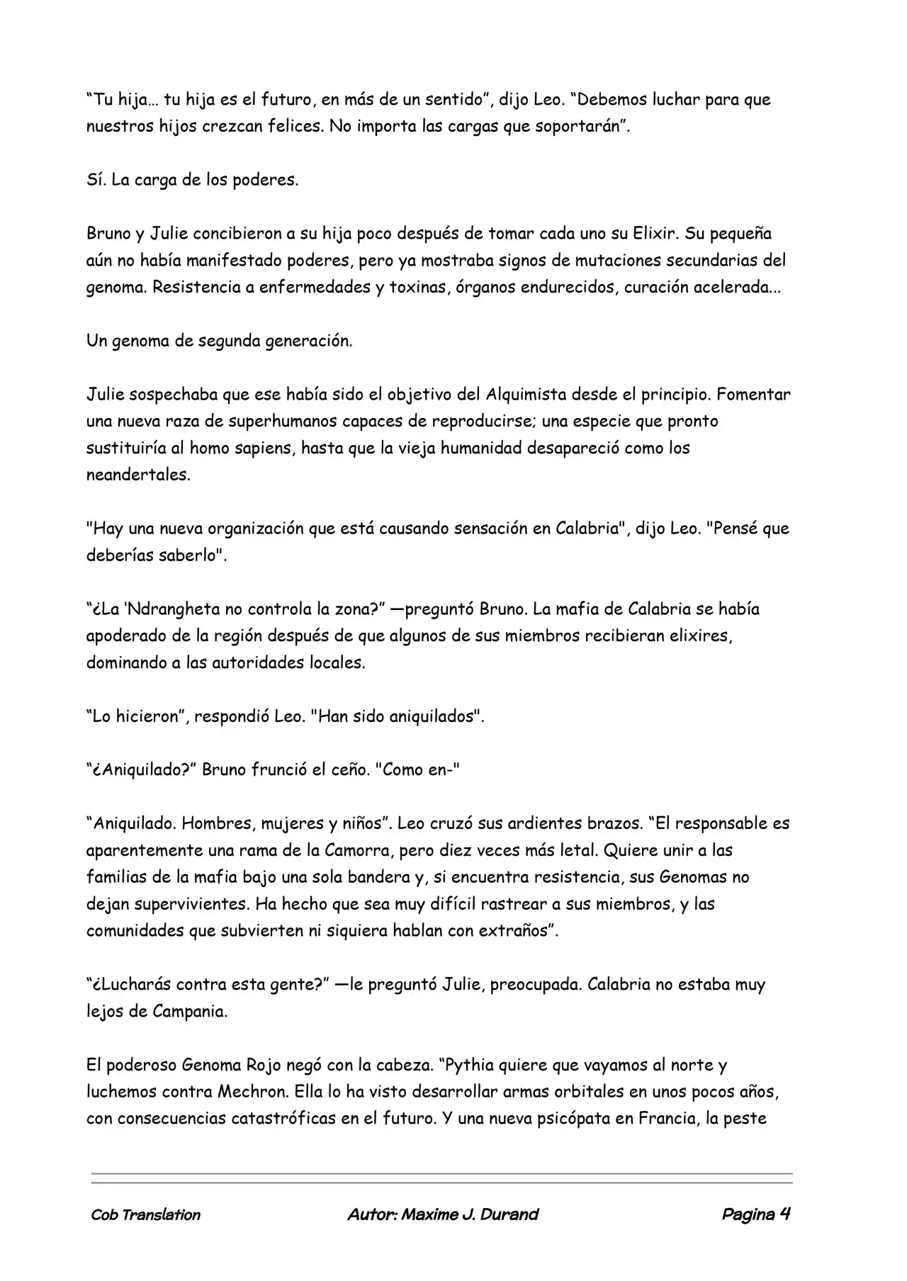 La Partida Perfecta (Novela) - Capítulo 27 - Página 4 - LectorTMOo