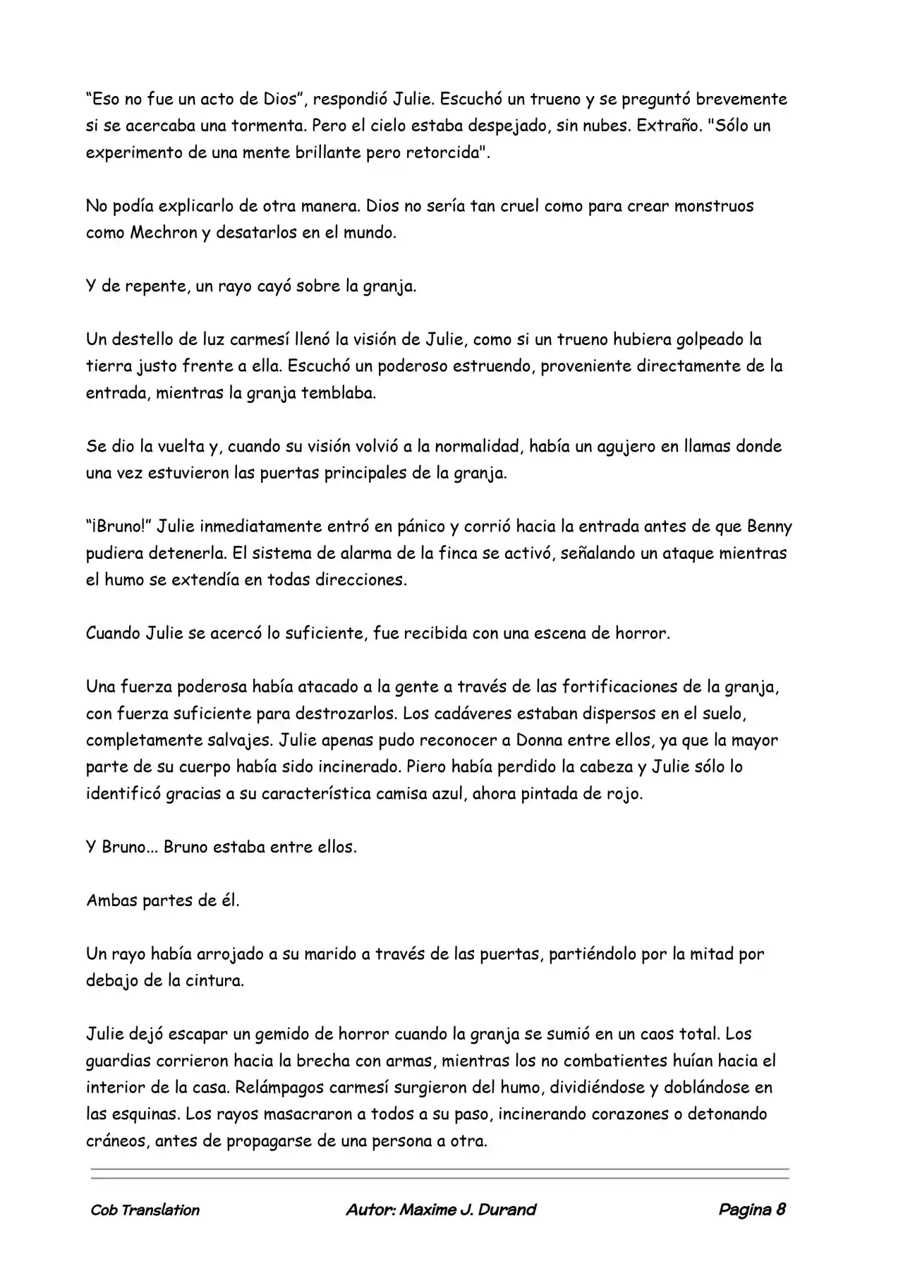 La Partida Perfecta (Novela) - Capítulo 27 - Página 8 - LectorTMOo