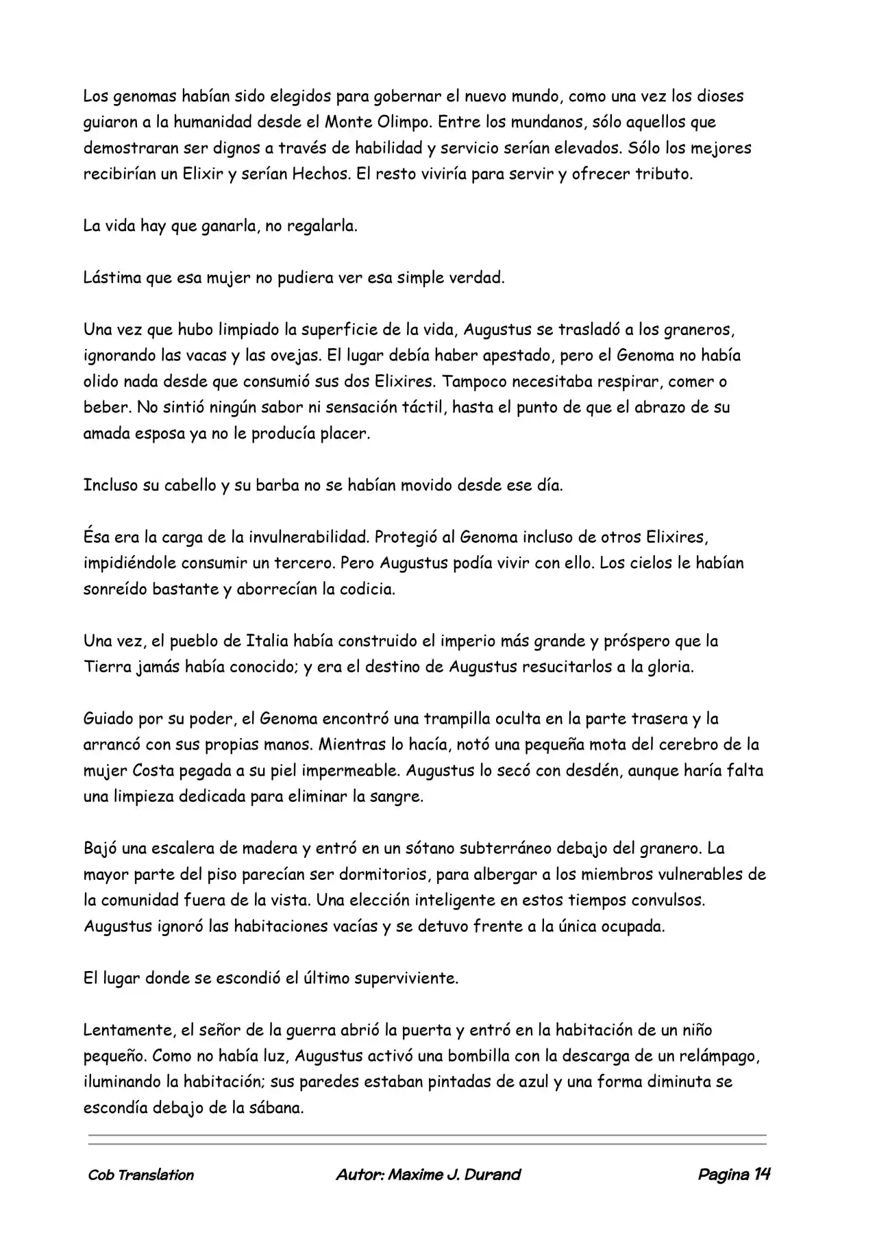 La Partida Perfecta (Novela) - Capítulo 27 - Página 14 - LectorTMOo