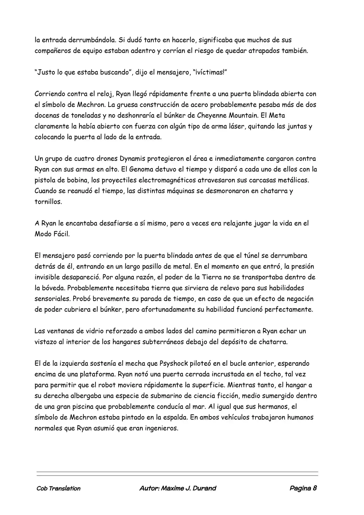 La Partida Perfecta (Novela) - Capítulo 28 - Página 8 - LectorTMOo