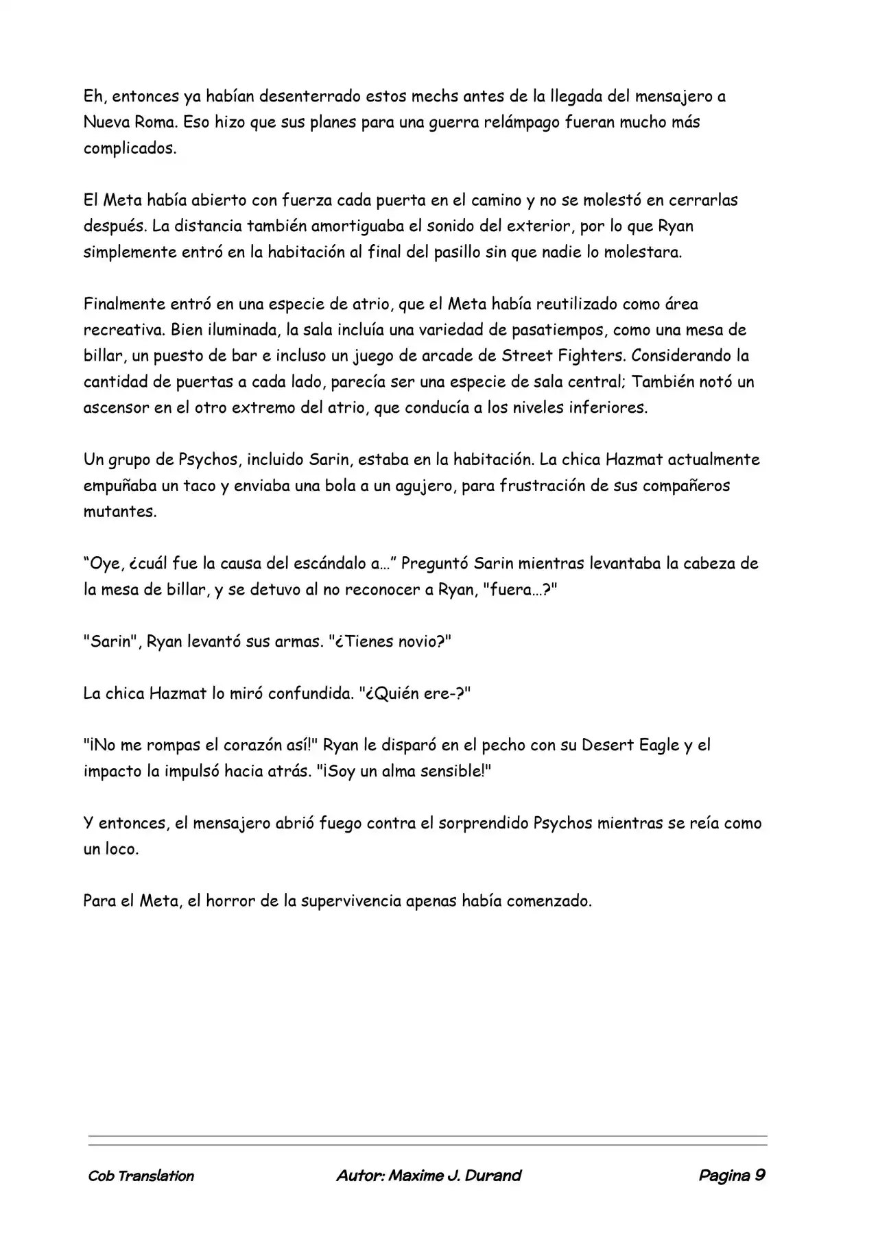 La Partida Perfecta (Novela) - Capítulo 28 - Página 9 - LectorTMOo