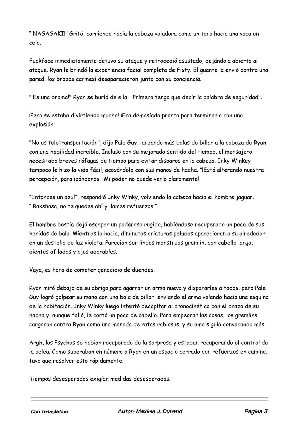 La Partida Perfecta (Novela) - Capítulo 29 - Página 3 - LectorTMOo