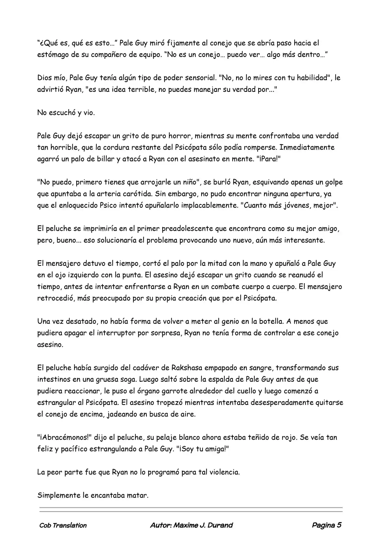 La Partida Perfecta (Novela) - Capítulo 29 - Página 5 - LectorTMOo