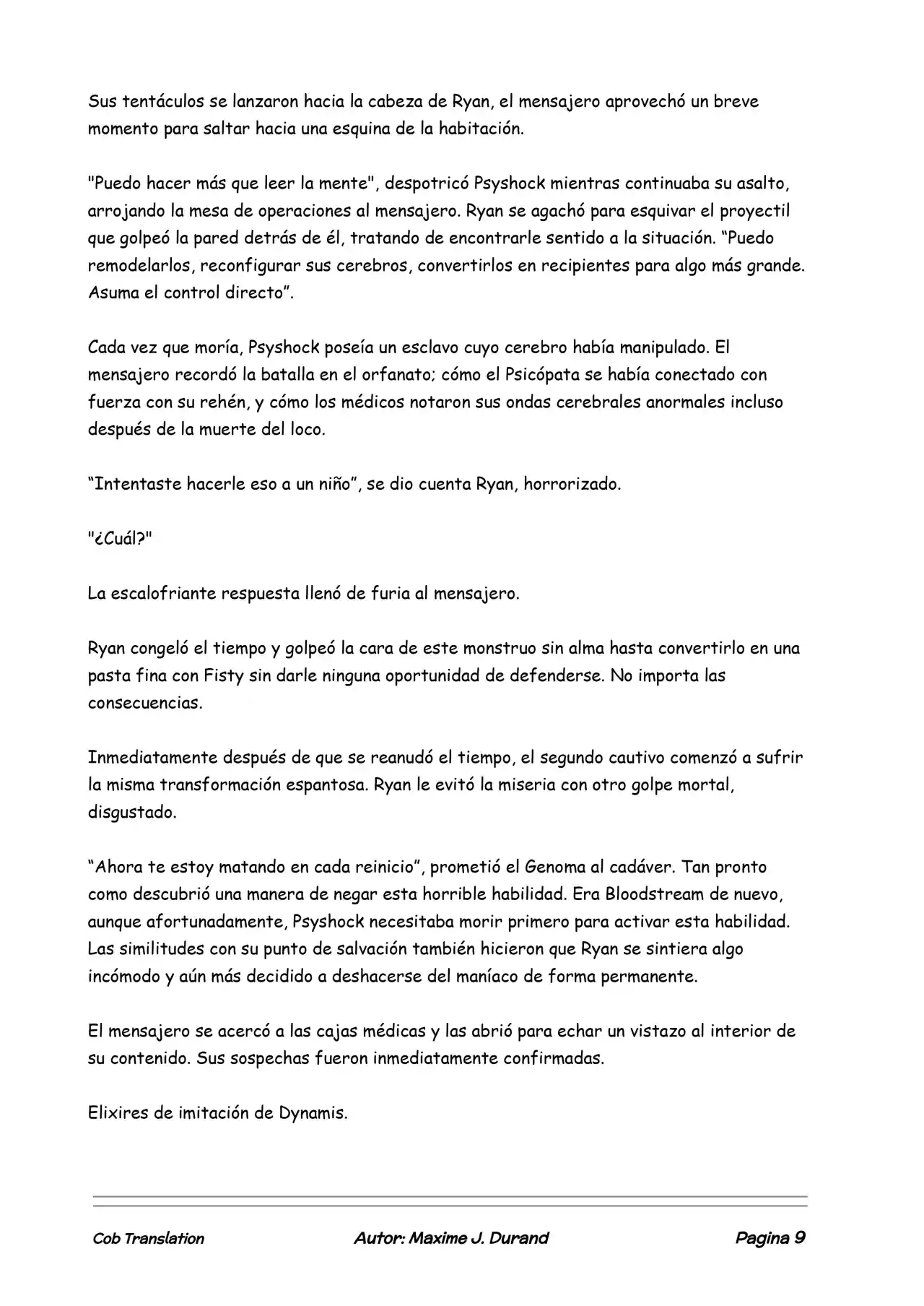 La Partida Perfecta (Novela) - Capítulo 29 - Página 9 - LectorTMOo