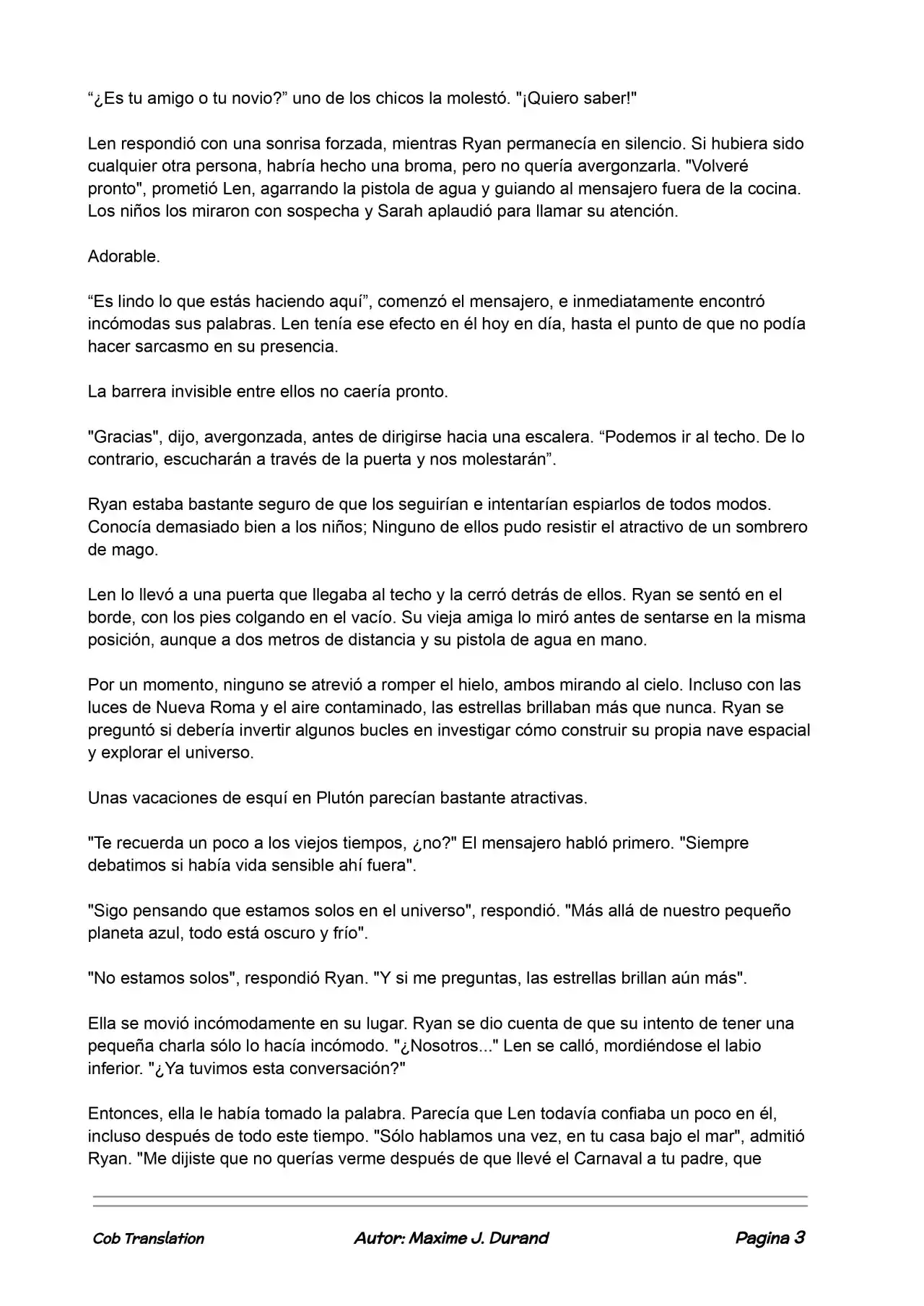 La Partida Perfecta (Novela) - Capítulo 31 - Página 3 - LectorTMOo