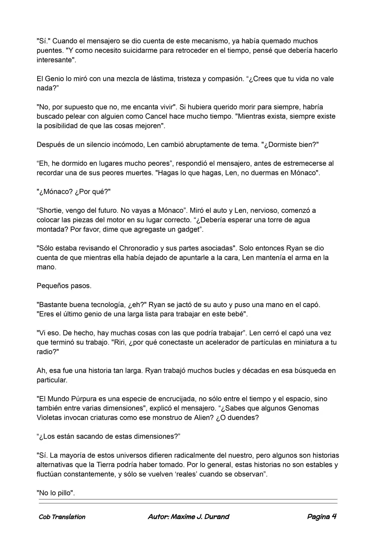 La Partida Perfecta (Novela) - Capítulo 32 - Página 4 - LectorTMOo