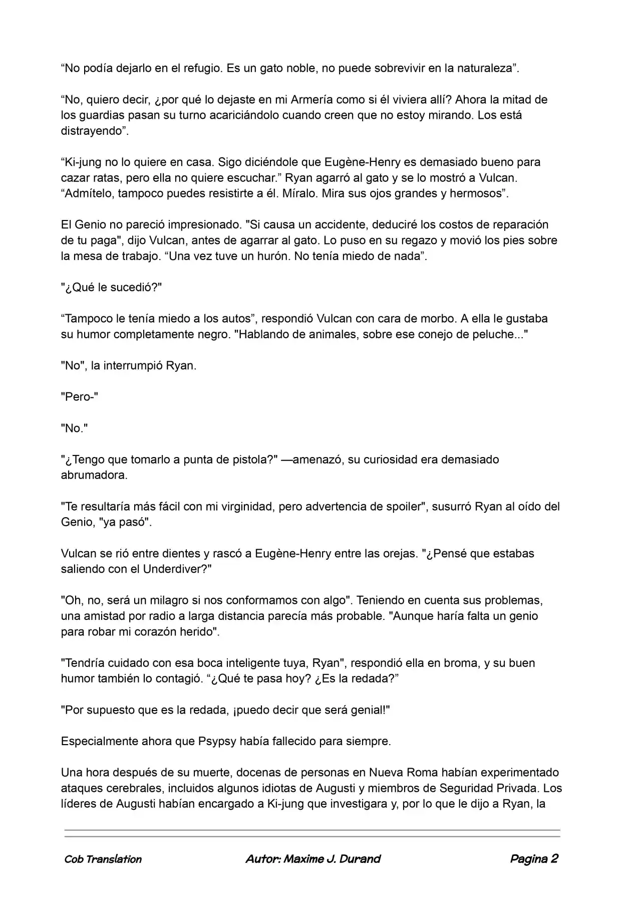 La Partida Perfecta (Novela) - Capítulo 34 - Página 2 - LectorTMOo