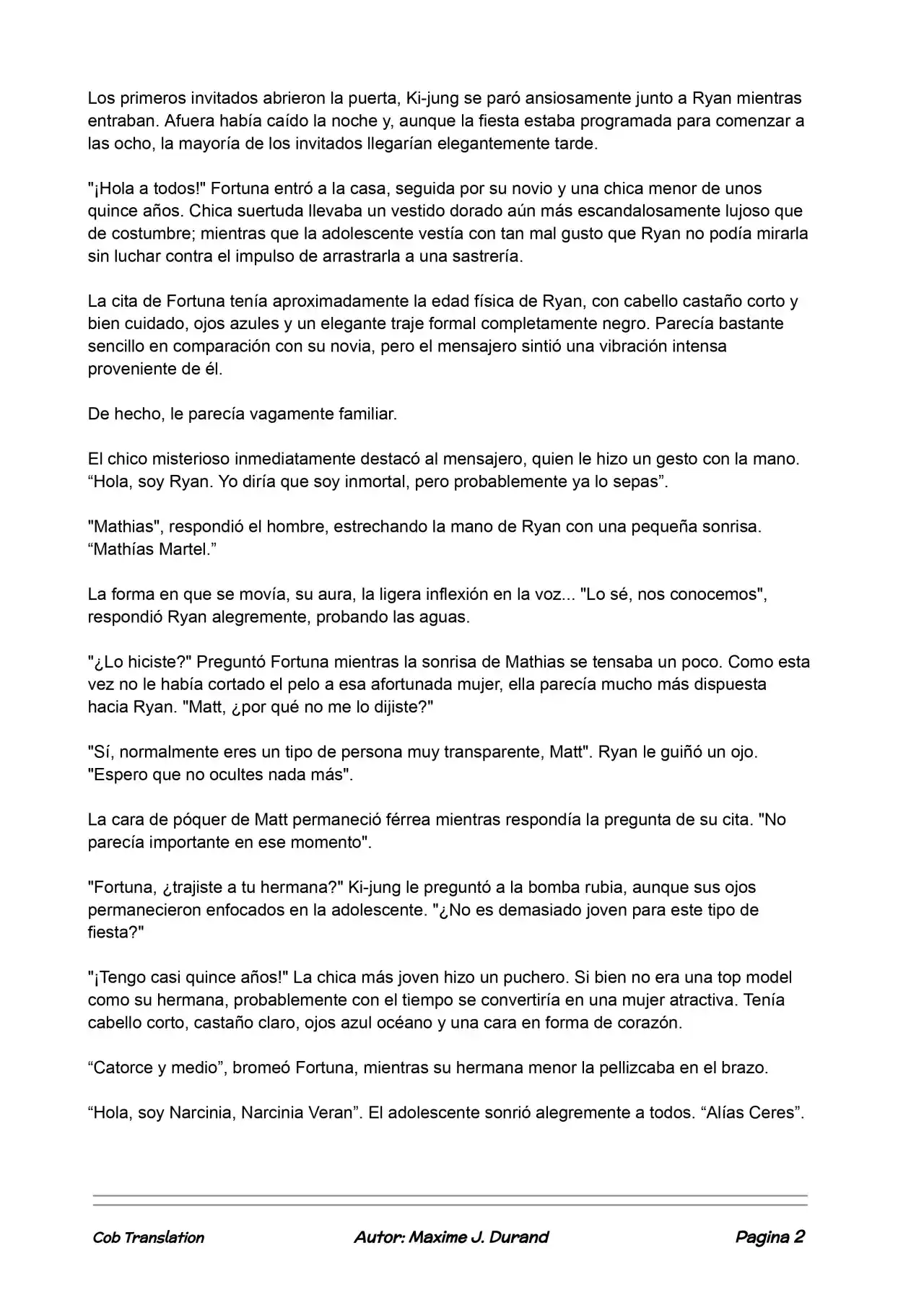 La Partida Perfecta (Novela) - Capítulo 35 - Página 2 - LectorTMOo