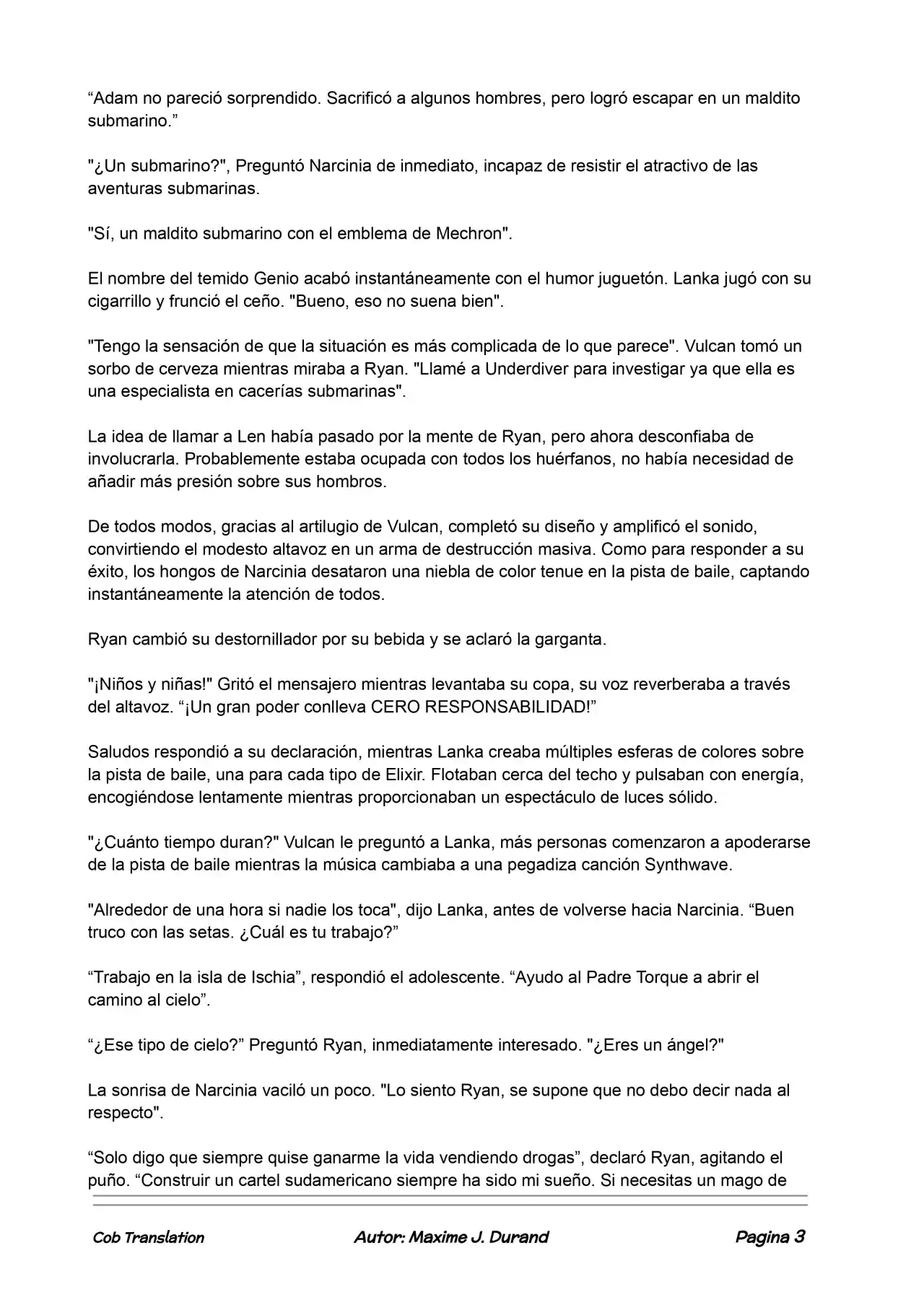 La Partida Perfecta (Novela) - Capítulo 36 - Página 3 - LectorTMOo