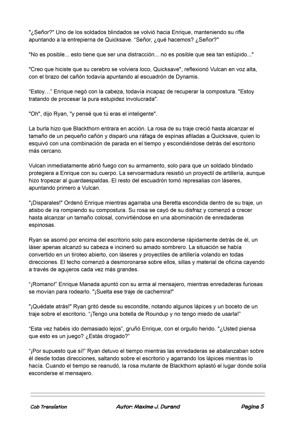 La Partida Perfecta (Novela) - Capítulo 37 - Página 5 - LectorTMOo