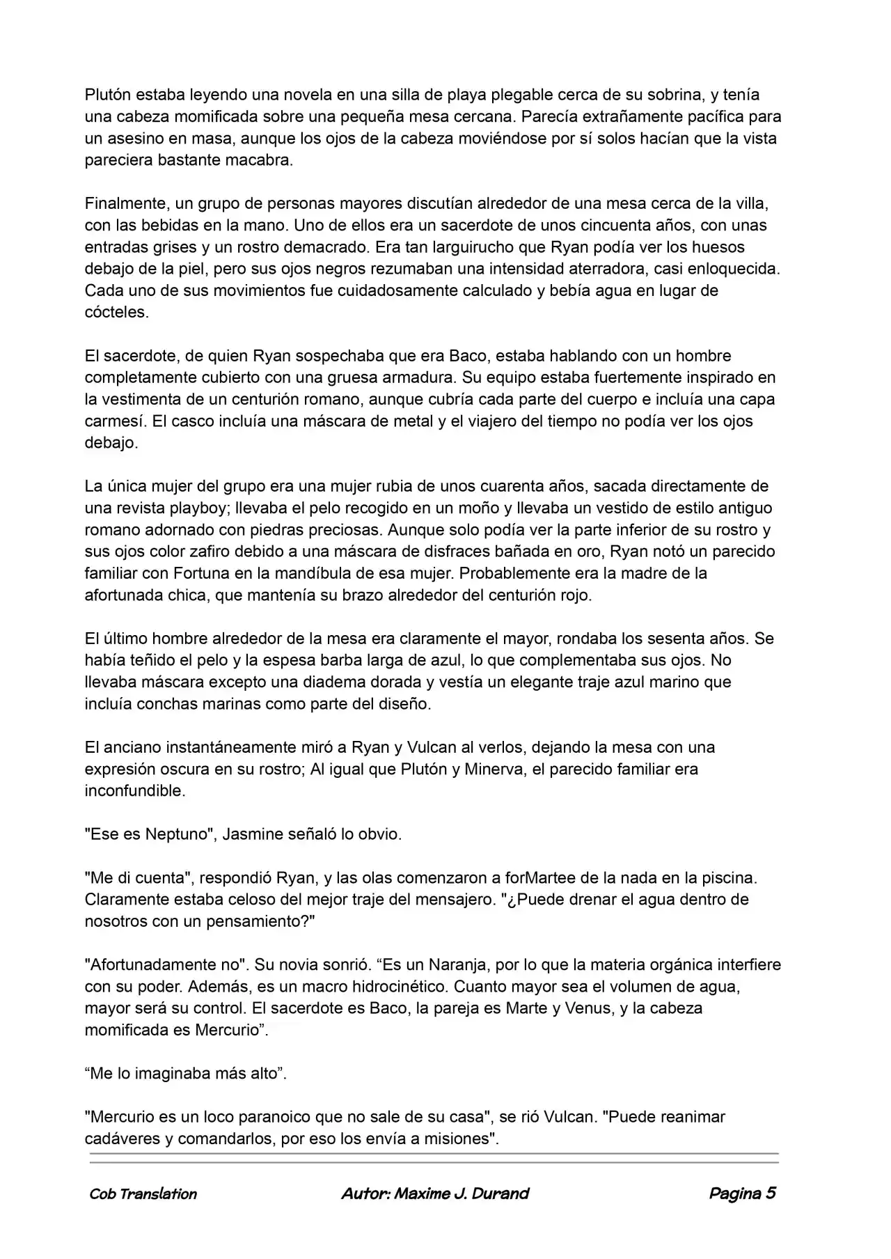La Partida Perfecta (Novela) - Capítulo 38 - Página 5 - LectorTMOo