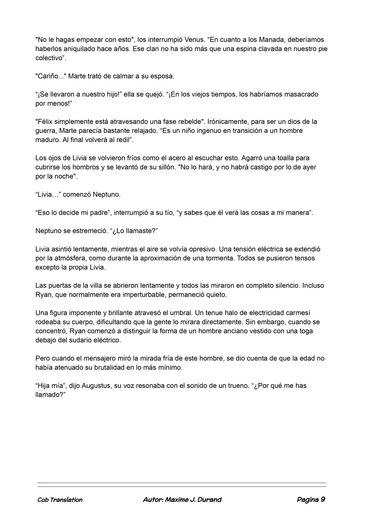 La Partida Perfecta (Novela) - Capítulo 38 - Página 9 - LectorTMOo