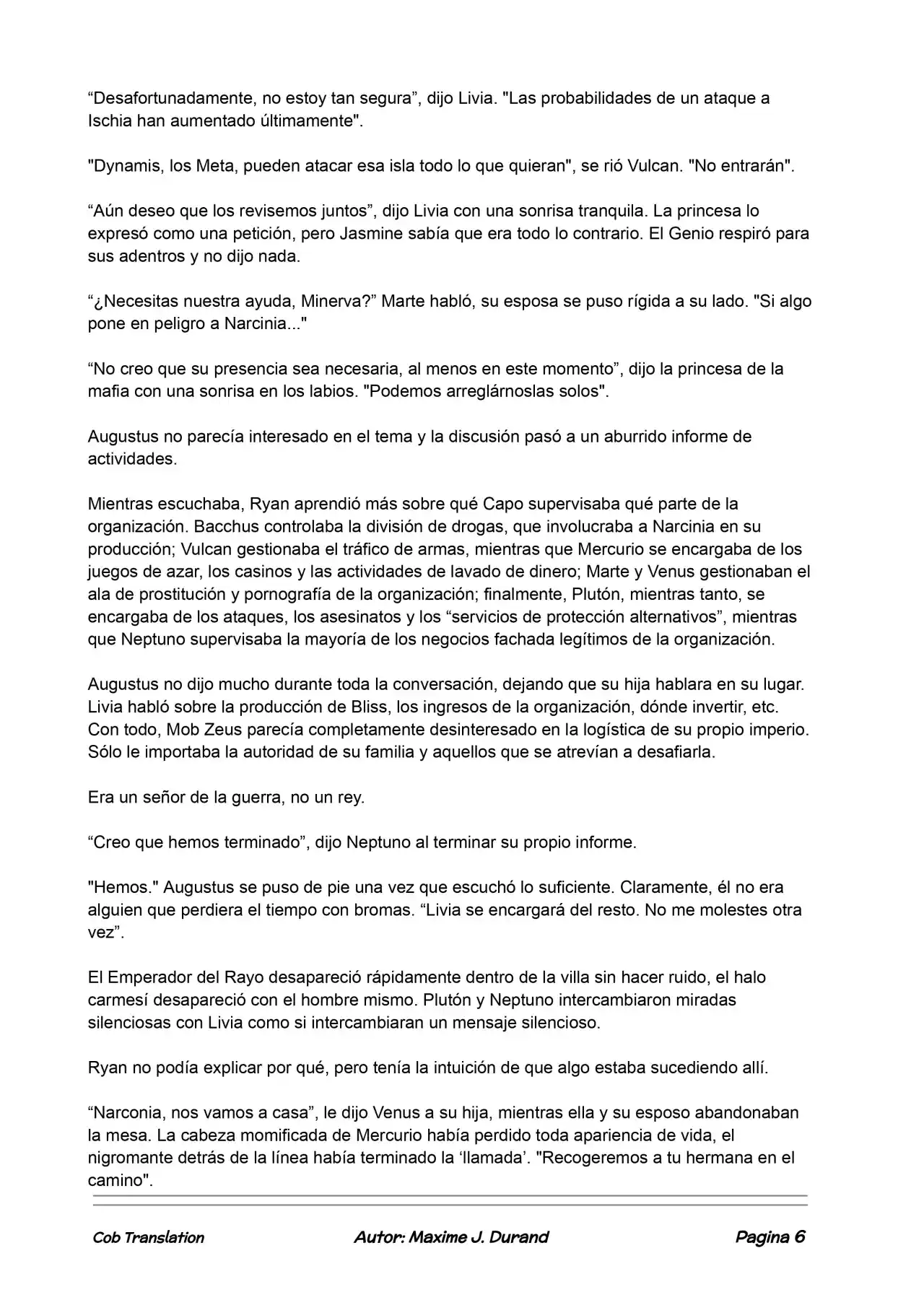 La Partida Perfecta (Novela) - Capítulo 39 - Página 6 - LectorTMOo