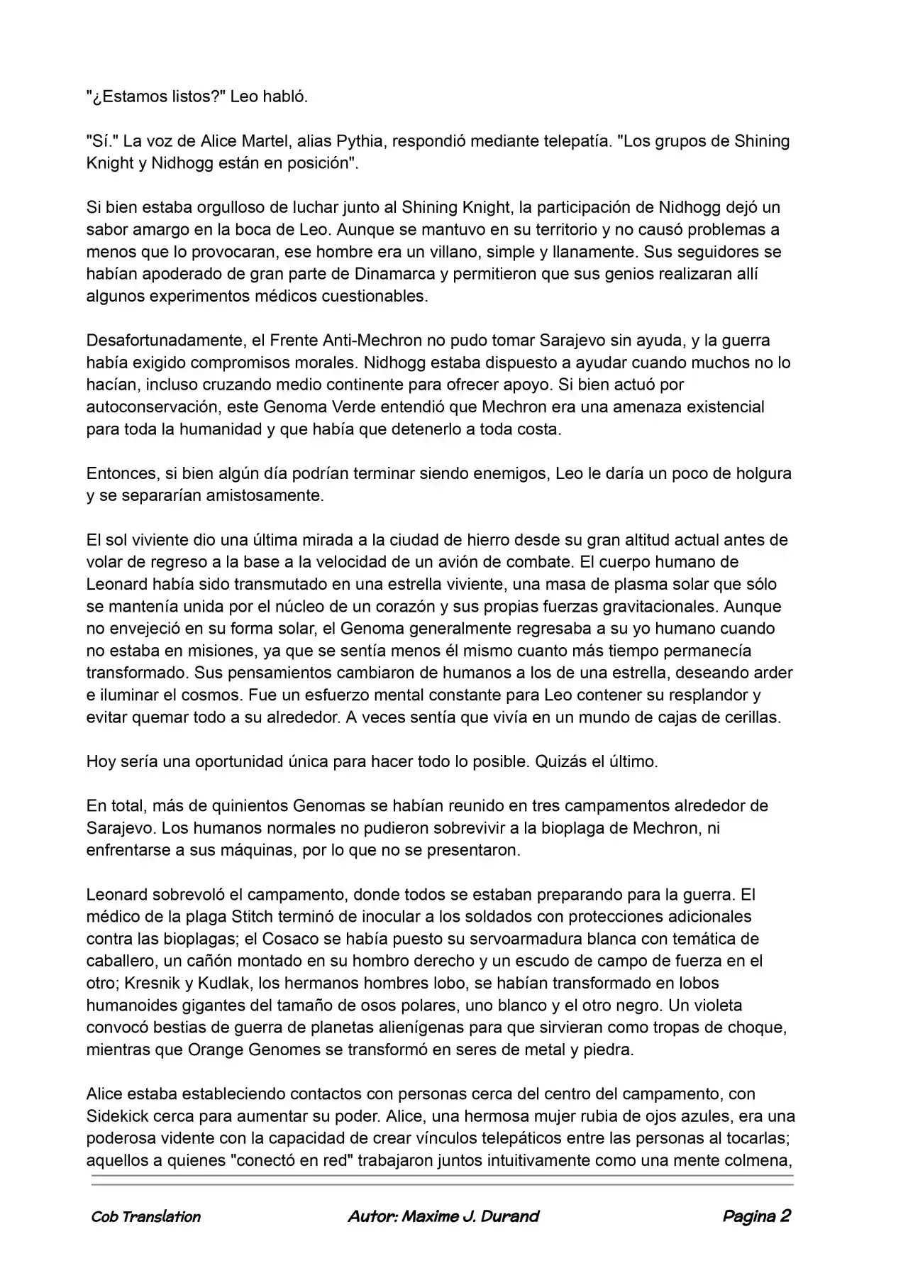 La Partida Perfecta (Novela) - Capítulo 40 - Página 2 - LectorTMOo
