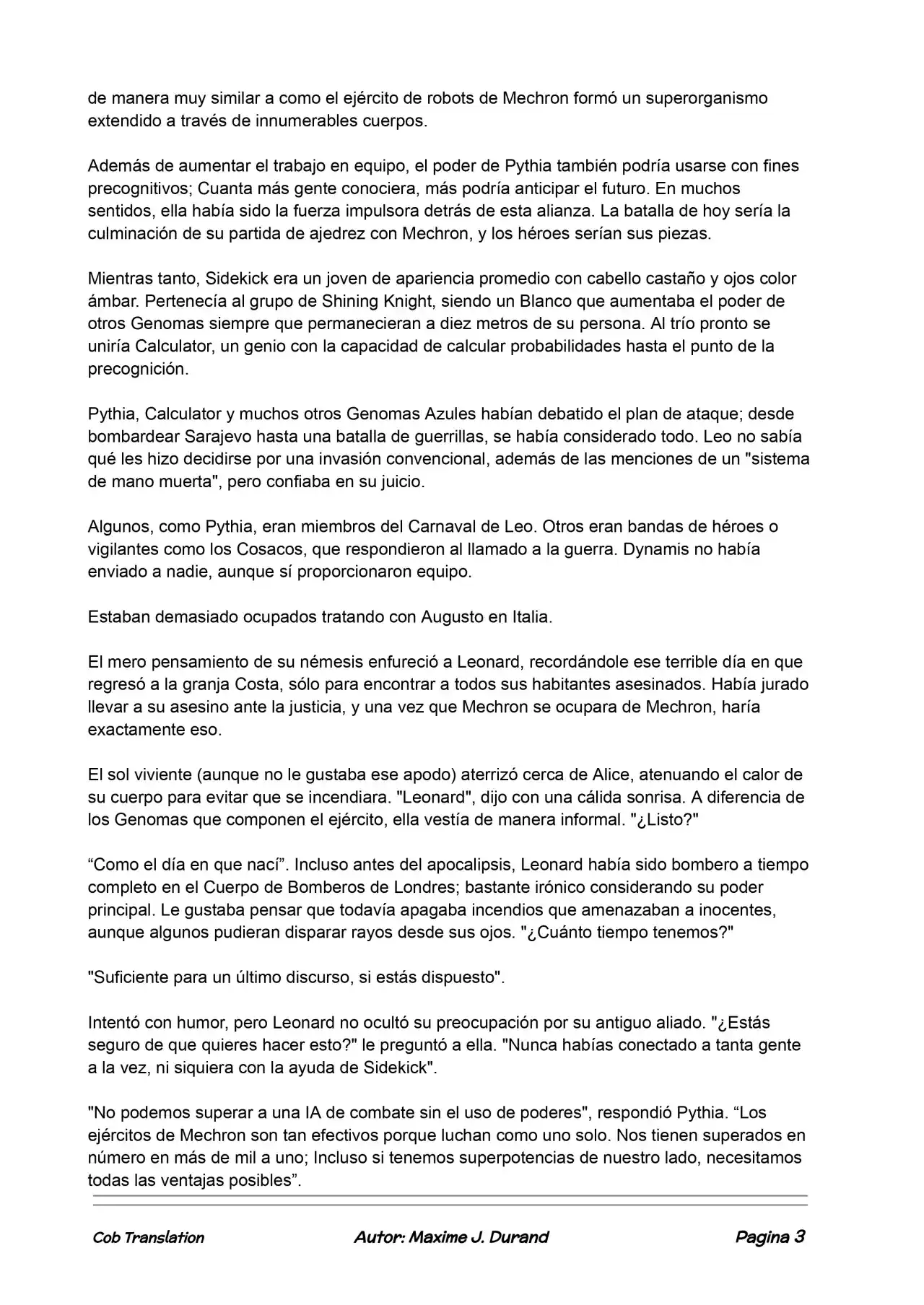 La Partida Perfecta (Novela) - Capítulo 40 - Página 3 - LectorTMOo