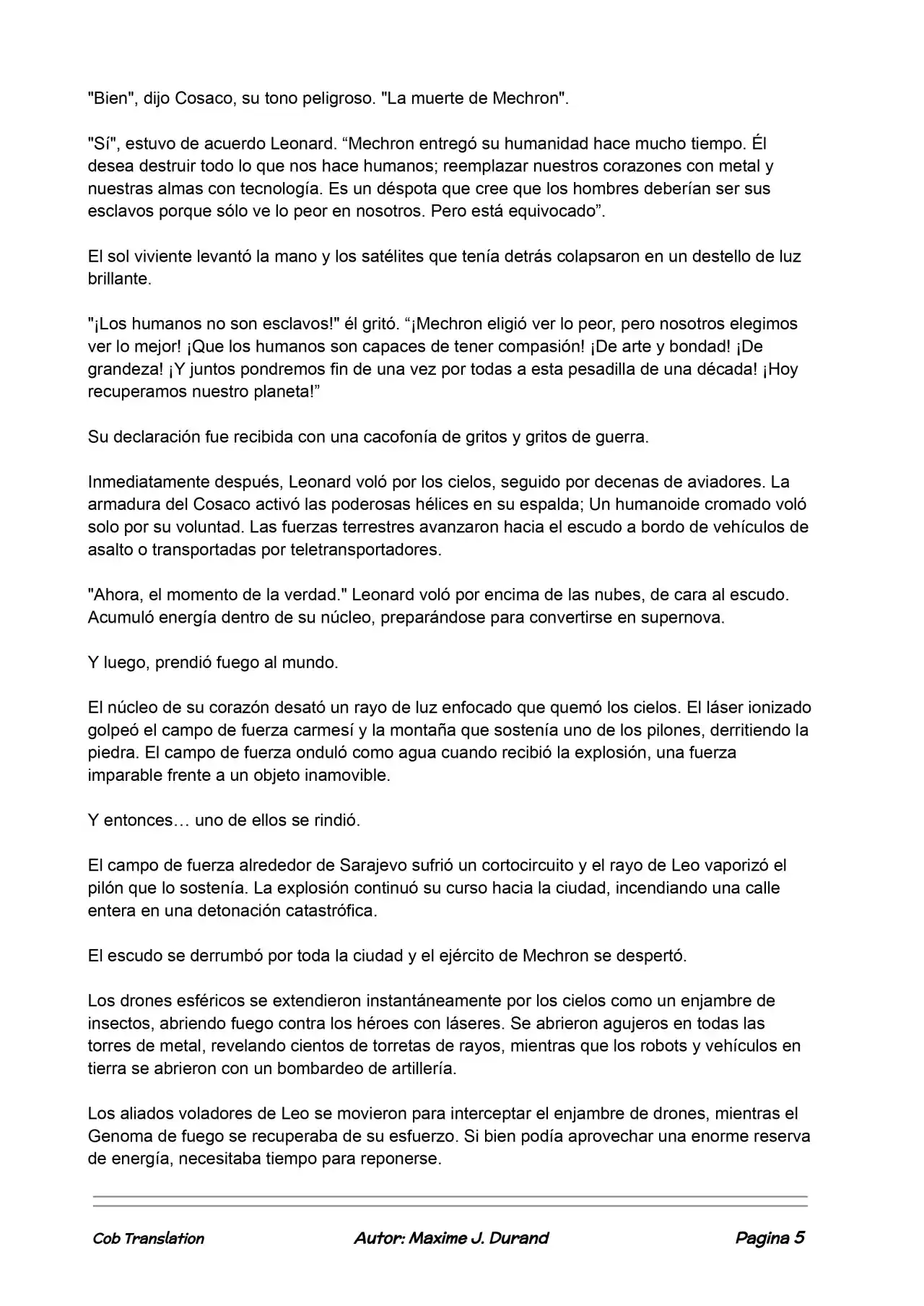 La Partida Perfecta (Novela) - Capítulo 40 - Página 5 - LectorTMOo