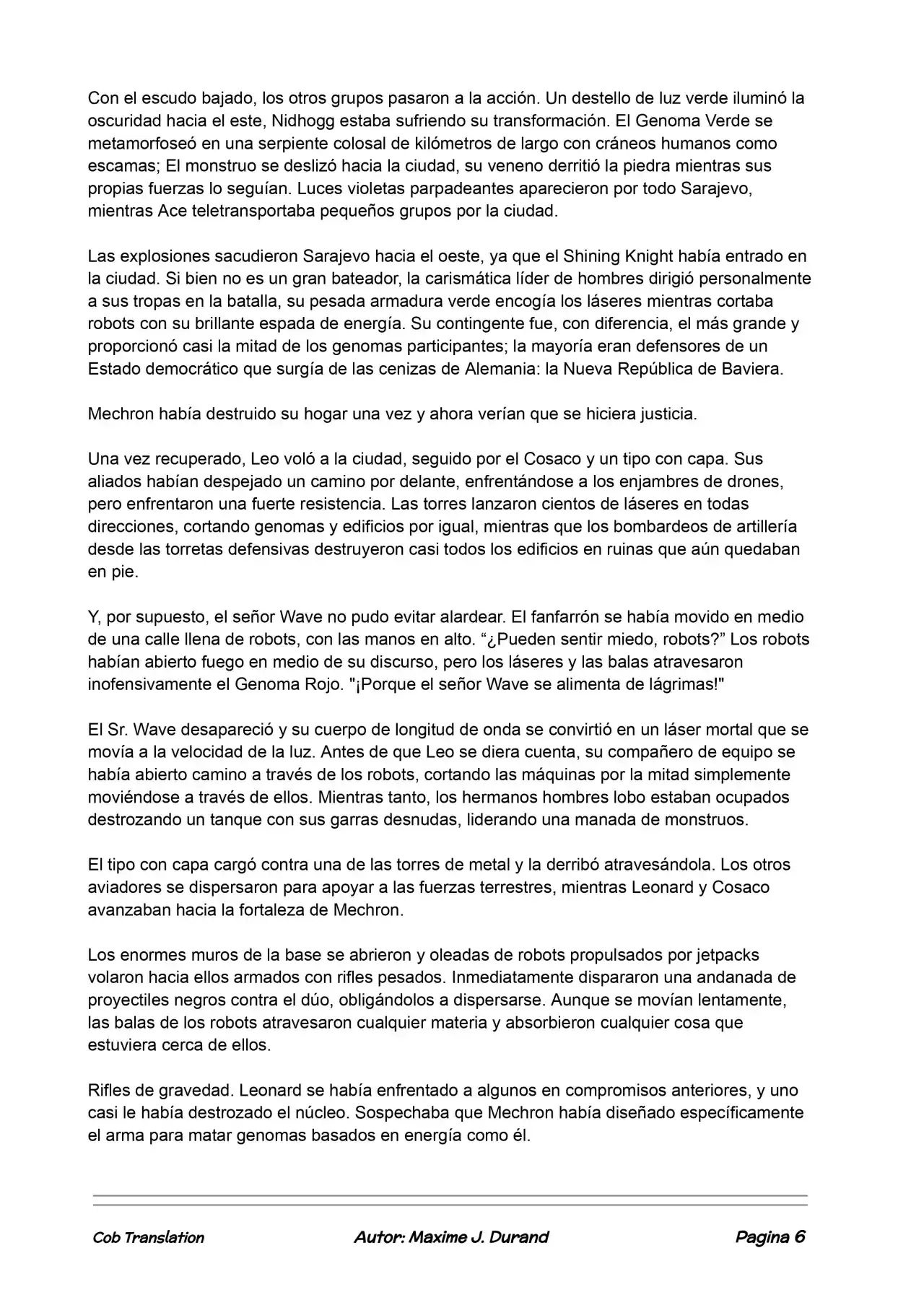 La Partida Perfecta (Novela) - Capítulo 40 - Página 6 - LectorTMOo