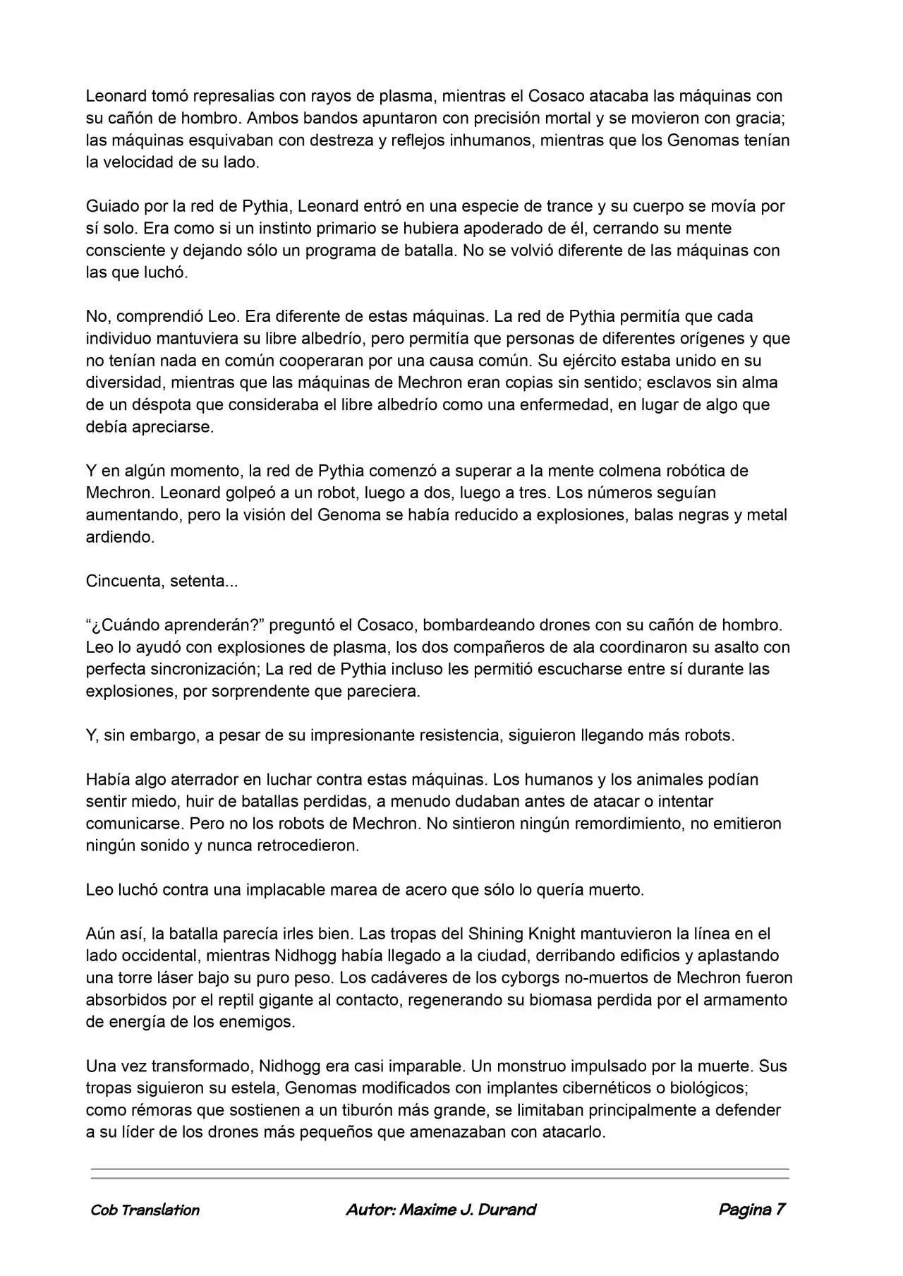 La Partida Perfecta (Novela) - Capítulo 40 - Página 7 - LectorTMOo