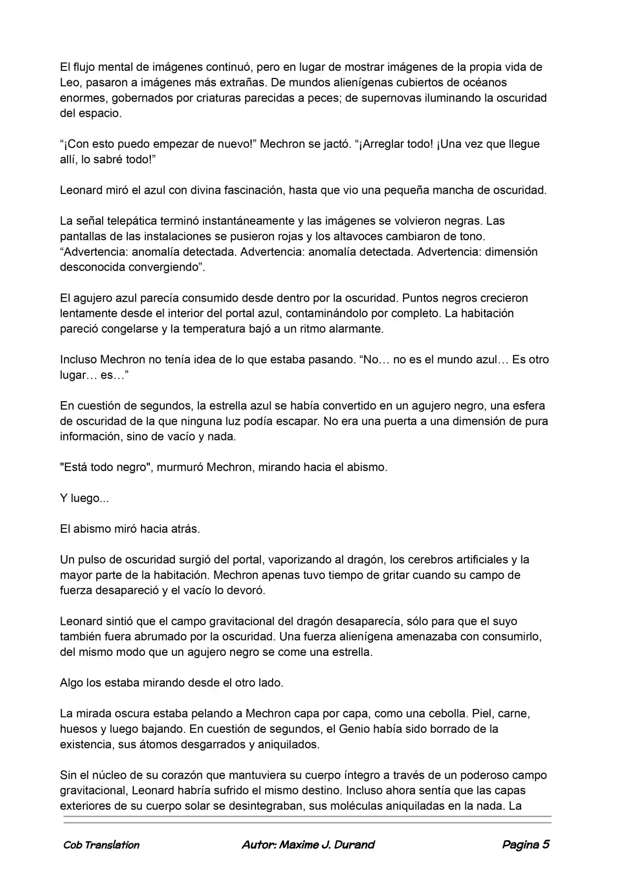 La Partida Perfecta (Novela) - Capítulo 41 - Página 5 - LectorTMOo