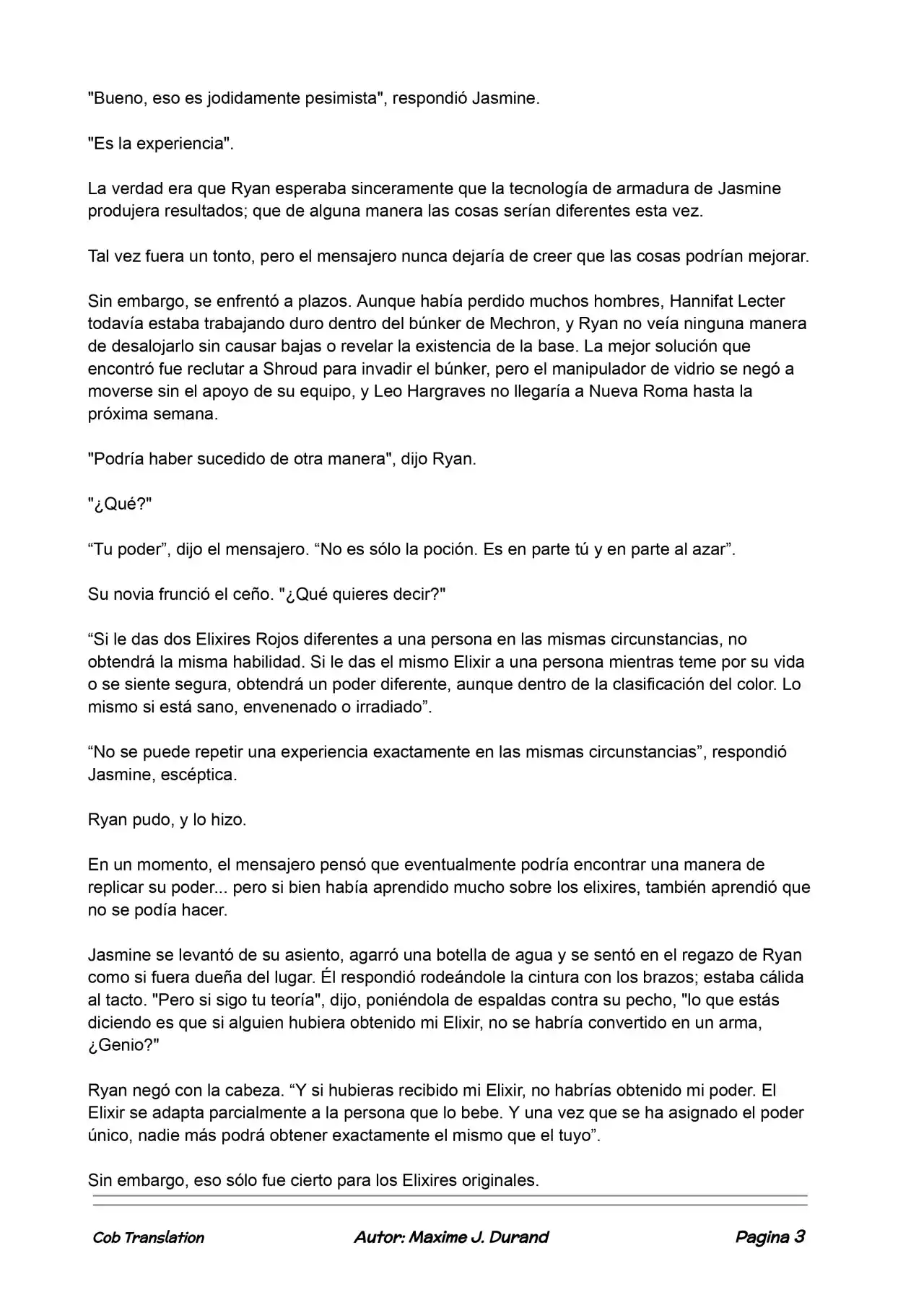 La Partida Perfecta (Novela) - Capítulo 43 - Página 3 - LectorTMOo
