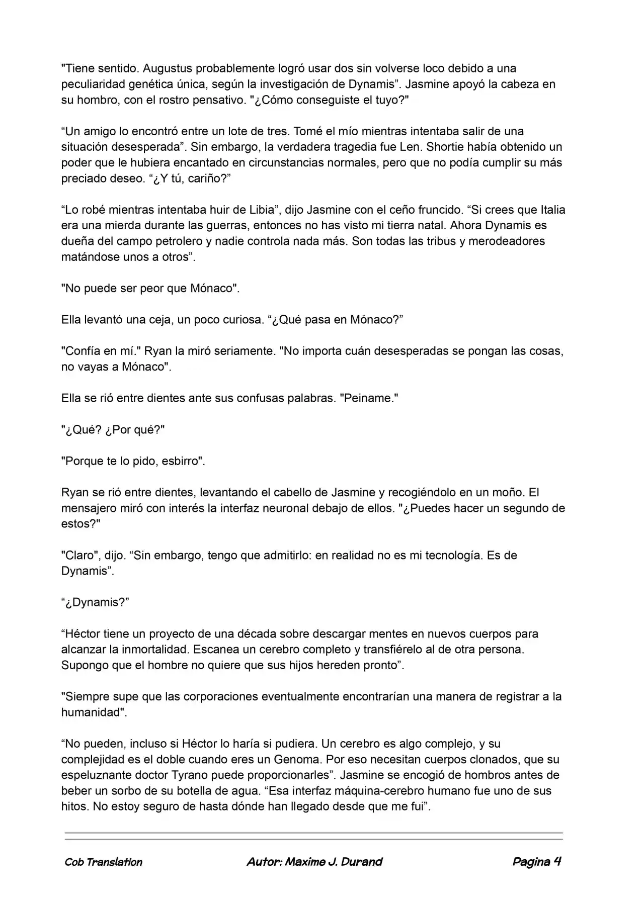 La Partida Perfecta (Novela) - Capítulo 43 - Página 4 - LectorTMOo