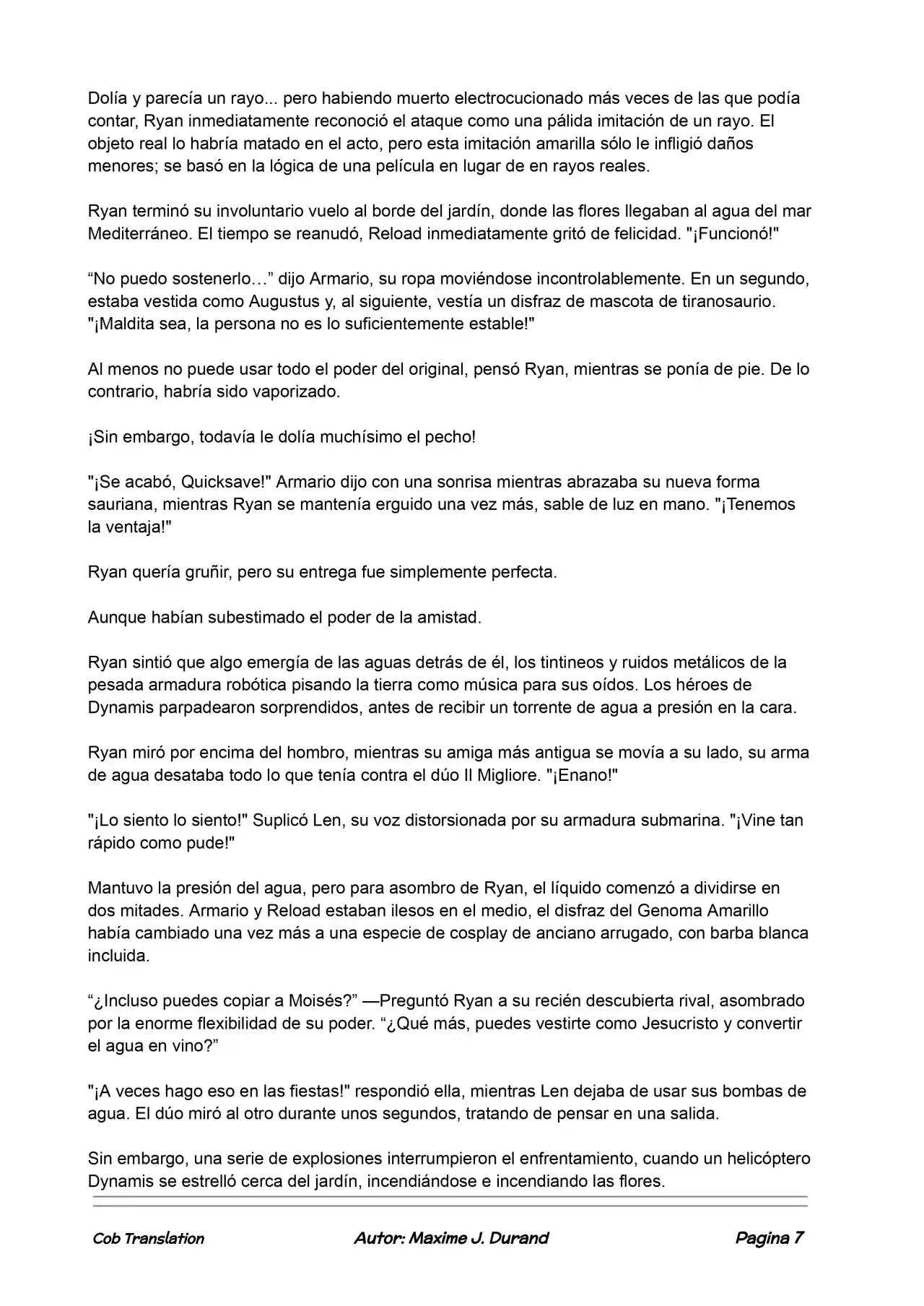 La Partida Perfecta (Novela) - Capítulo 45 - Página 7 - LectorTMOo