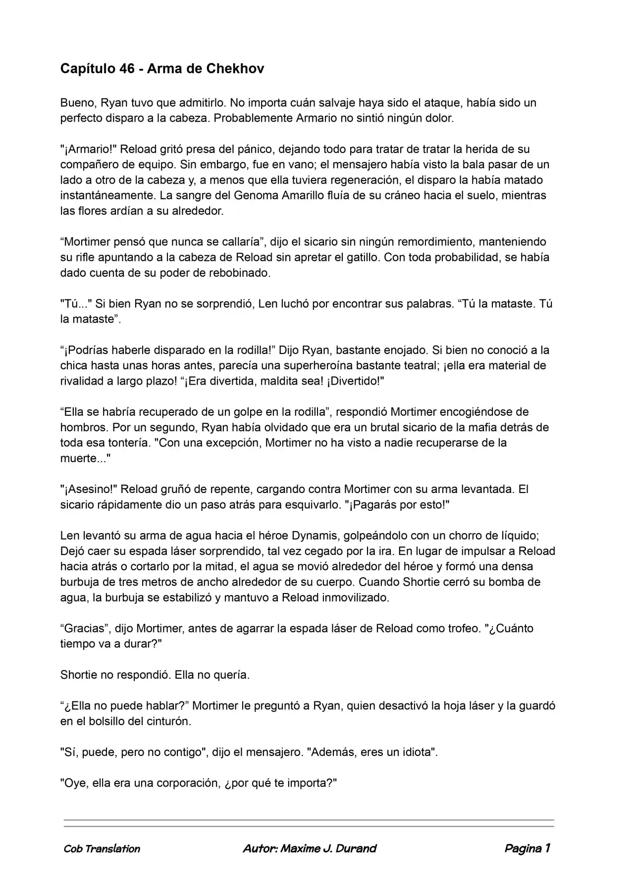La Partida Perfecta (Novela) - Capítulo 46 - Página 1 - LectorTMOo